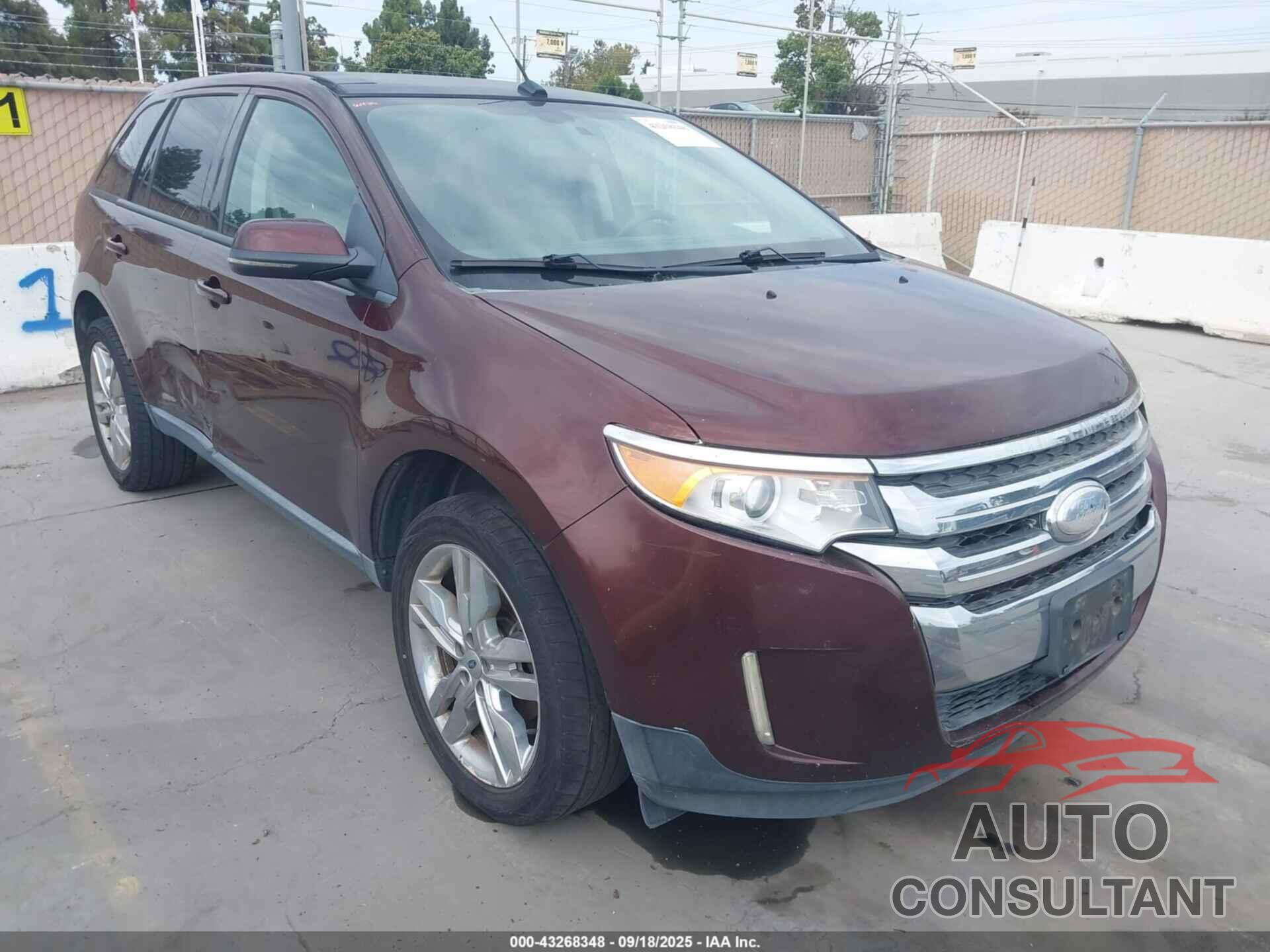 FORD EDGE 2012 - 2FMDK3JC7CBA82572