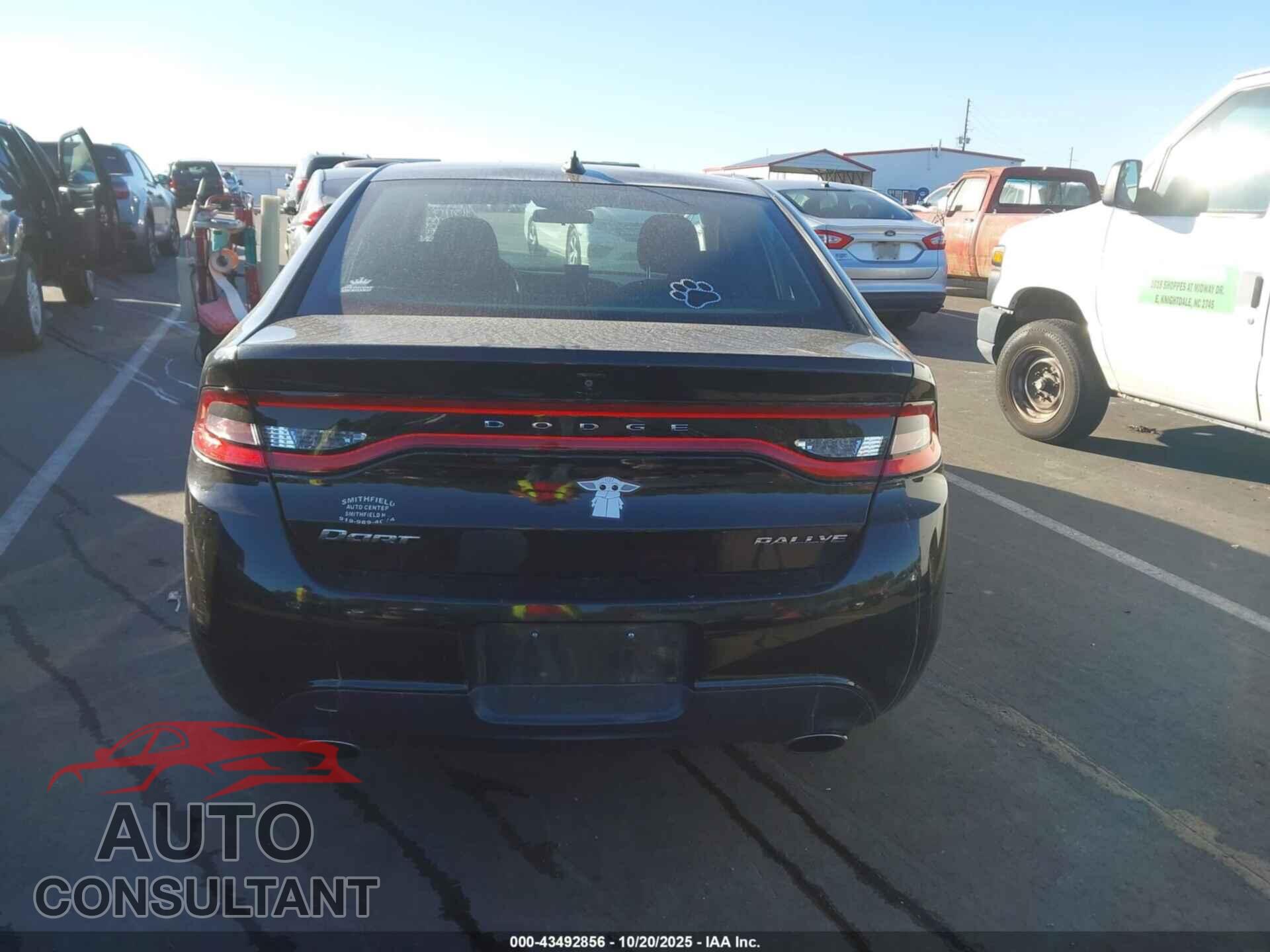 DODGE DART 2013 - 1C3CDFBA4DD339230
