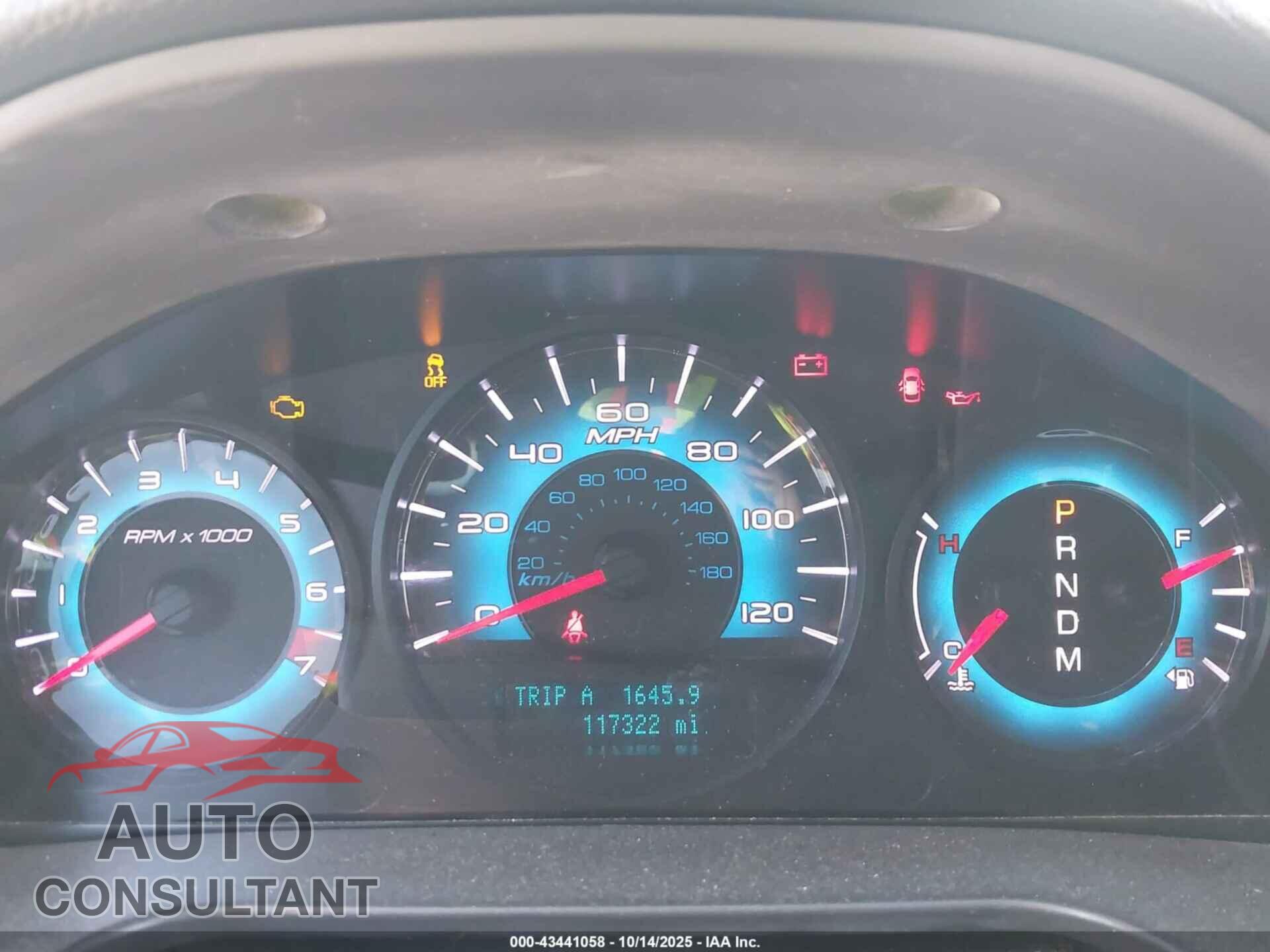 FORD FUSION 2011 - 3FAHP0KC0BR218986