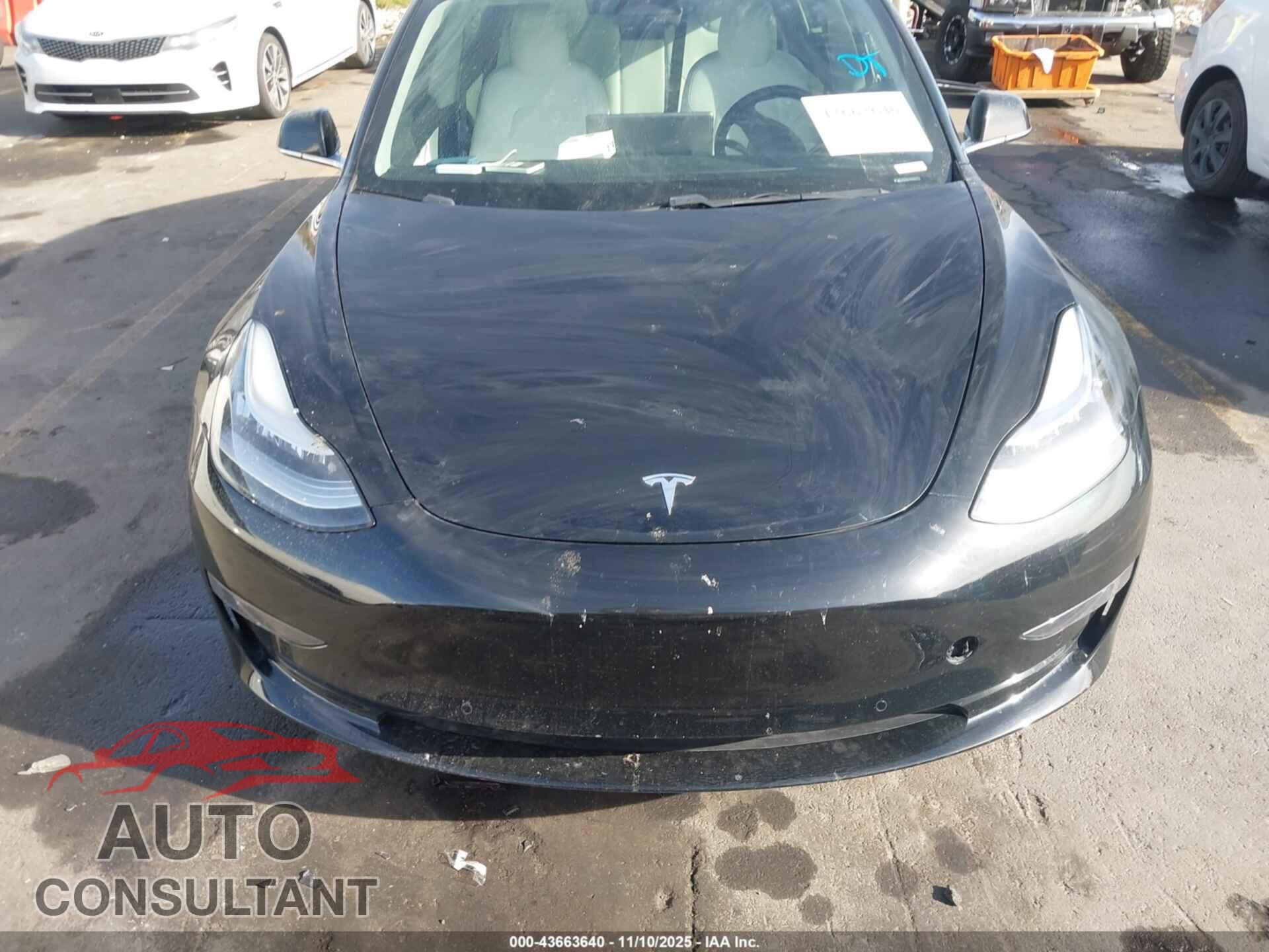 TESLA MODEL 3 2018 - 5YJ3E1EB3JF100272
