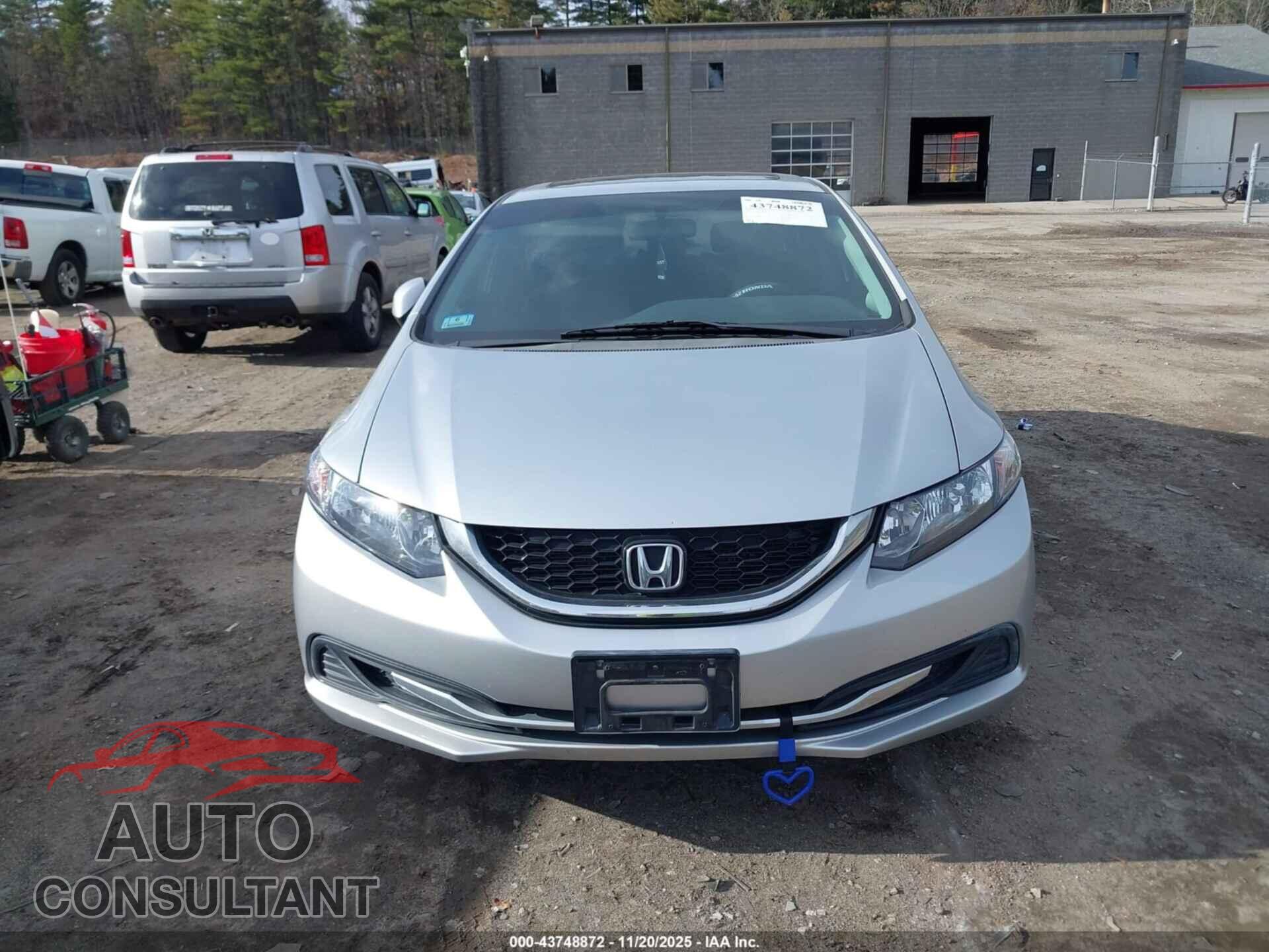HONDA CIVIC 2013 - 2HGFB2F82DH514867