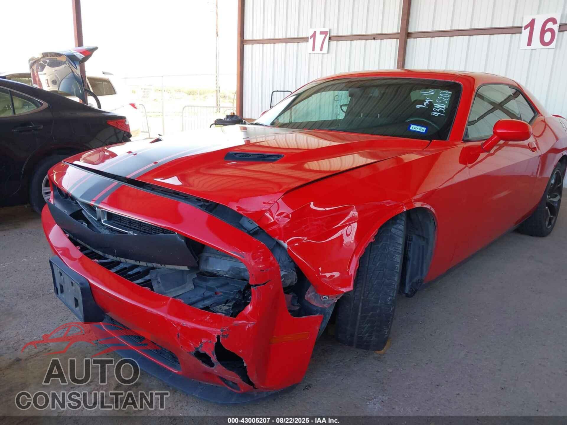 DODGE CHALLENGER 2018 - 2C3CDZAGXJH153052