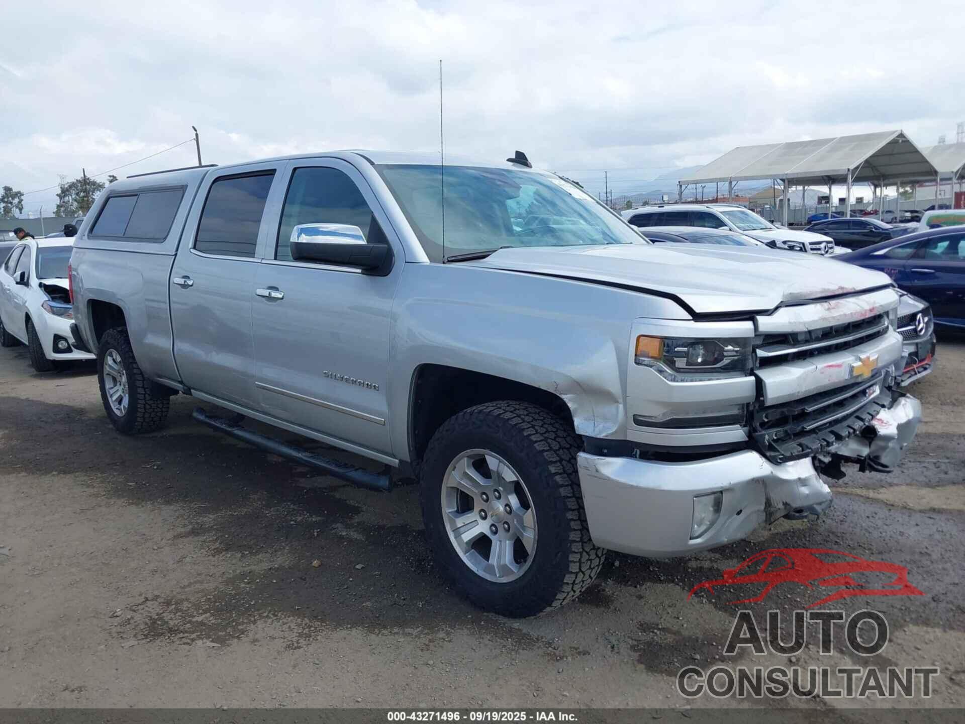 CHEVROLET SILVERADO 1500 2017 - 3GCUKSEC1HG244239