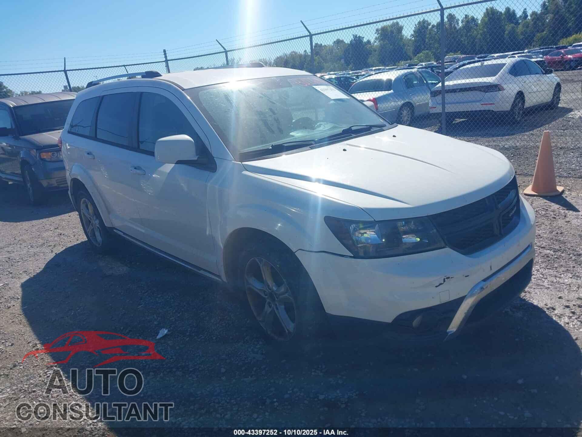 DODGE JOURNEY 2017 - 3C4PDDGG8HT627167