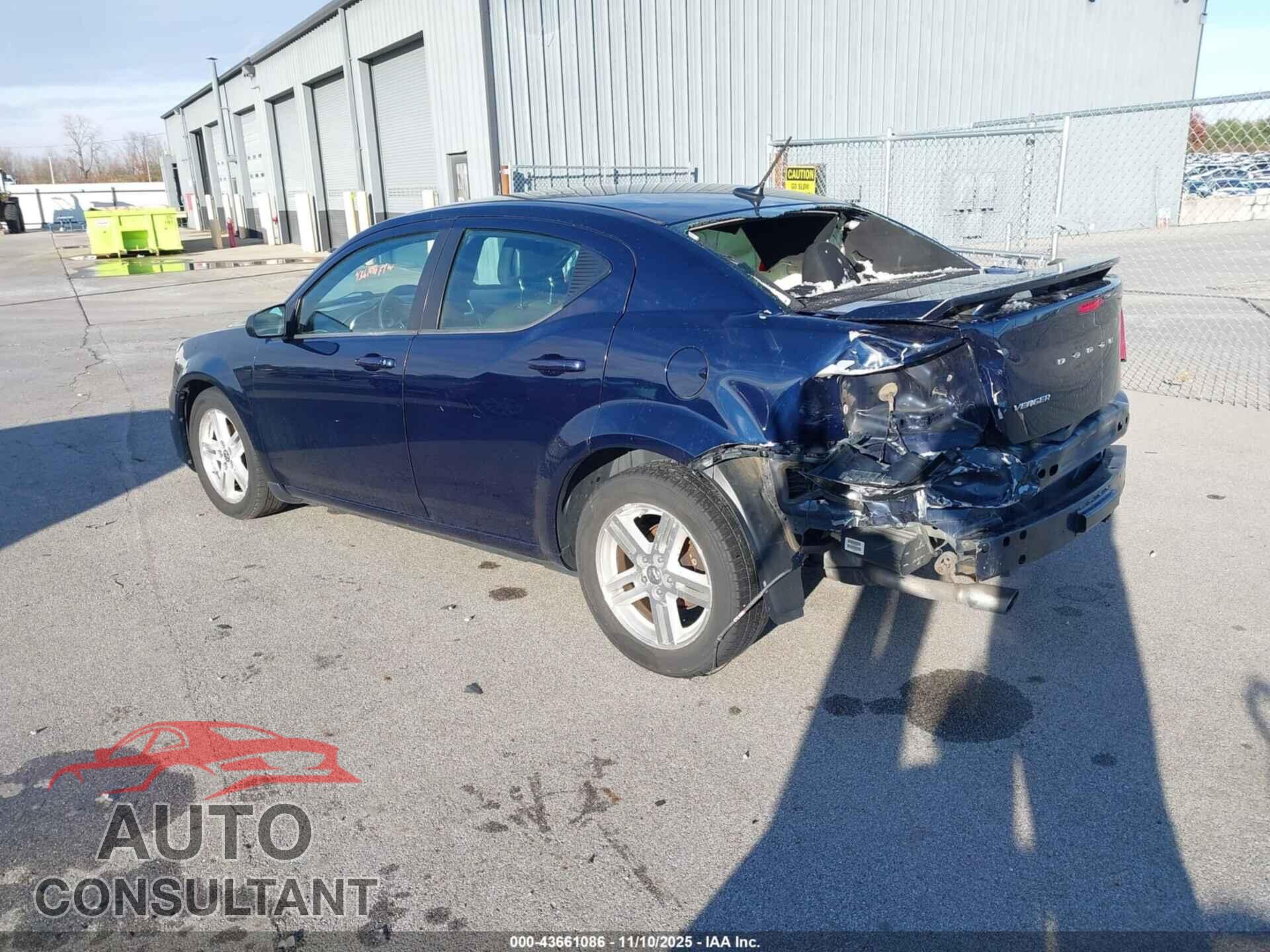 DODGE AVENGER 2013 - 1C3CDZAG4DN771768