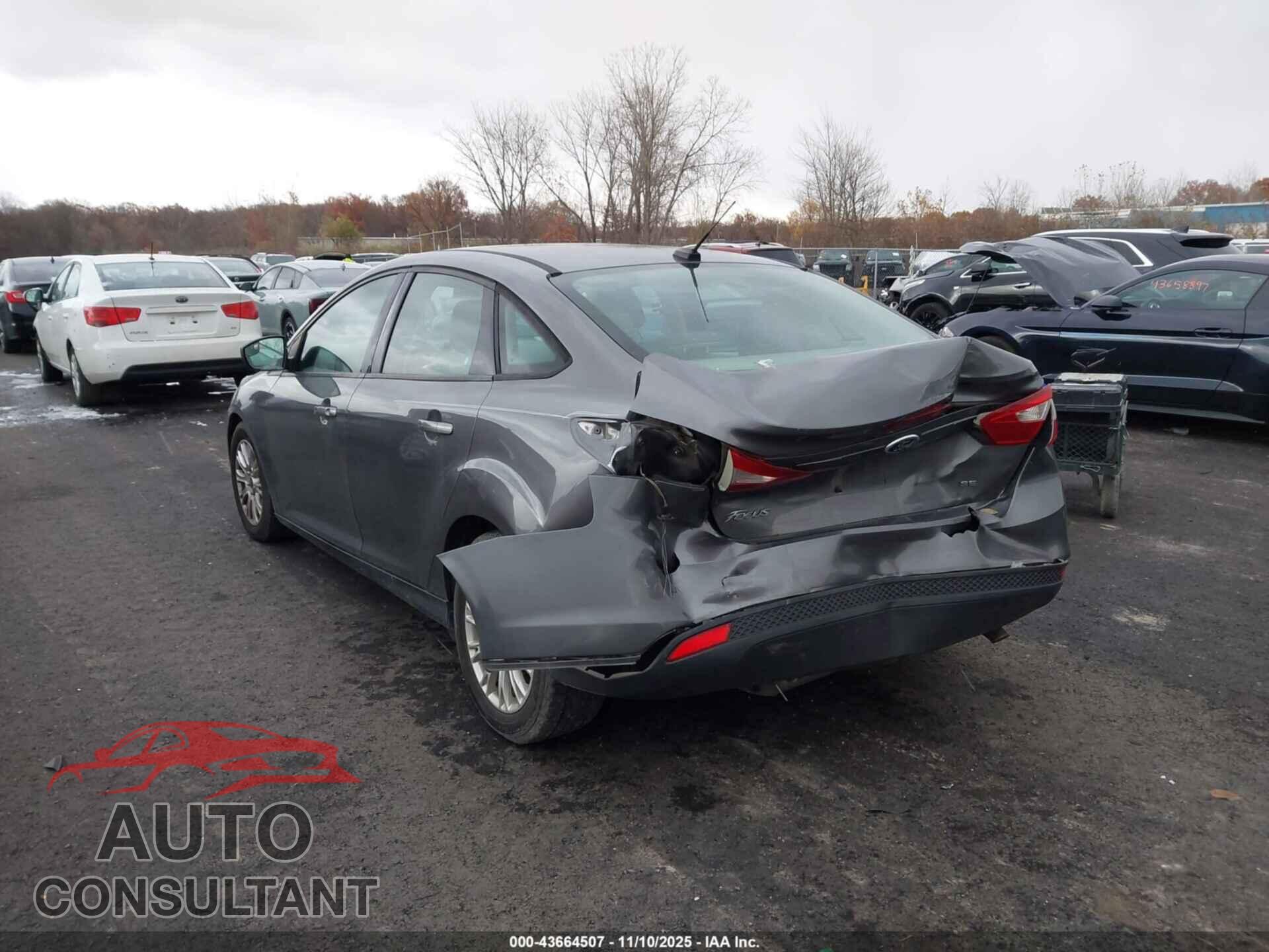 FORD FOCUS 2012 - 1FAHP3F29CL115651