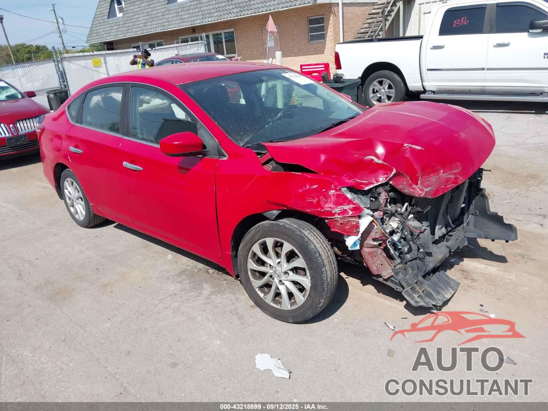 NISSAN SENTRA 2018 - 3N1AB7AP5JY285310