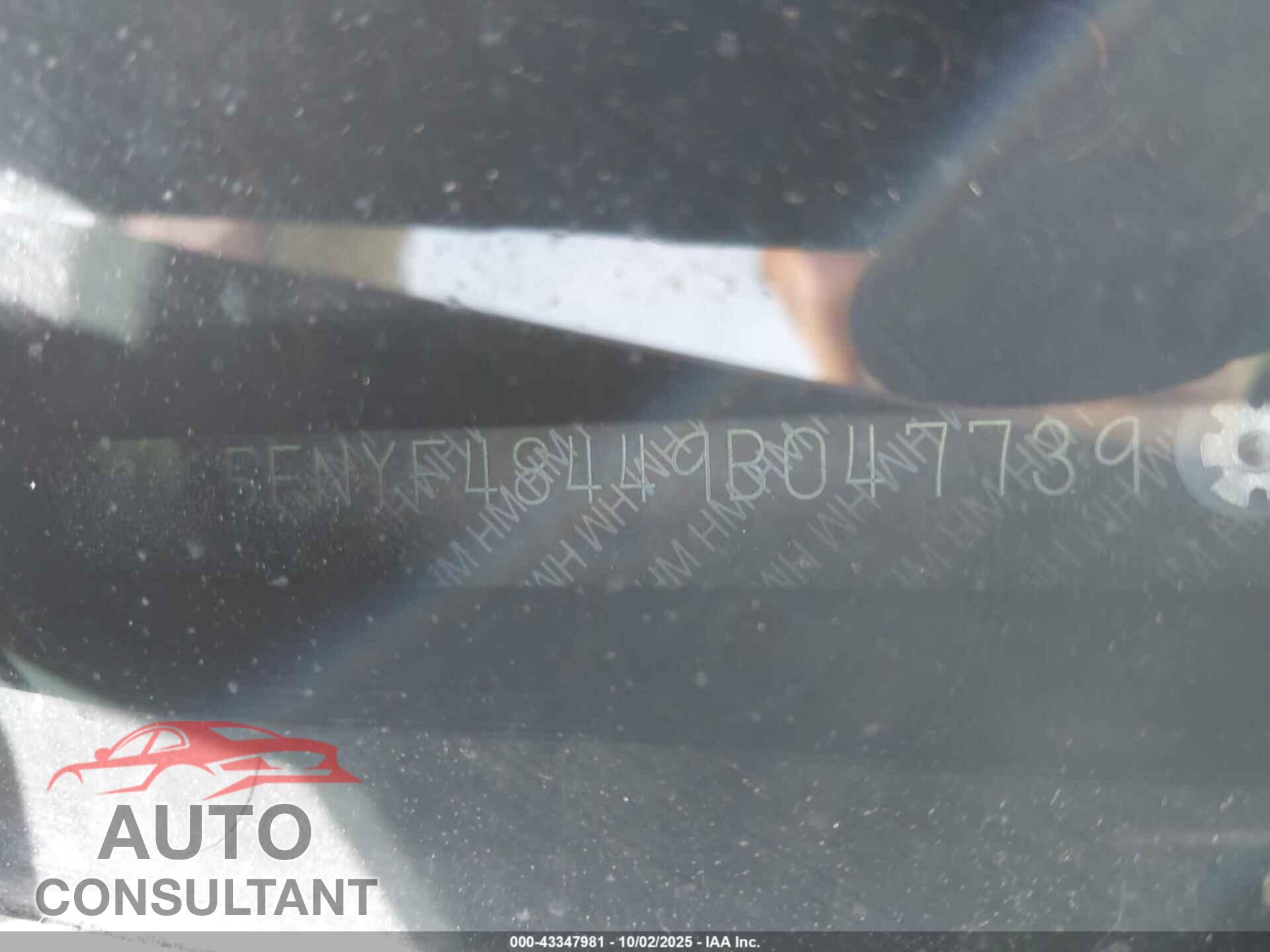 HONDA PILOT 2009 - 5FNYF48449B047739