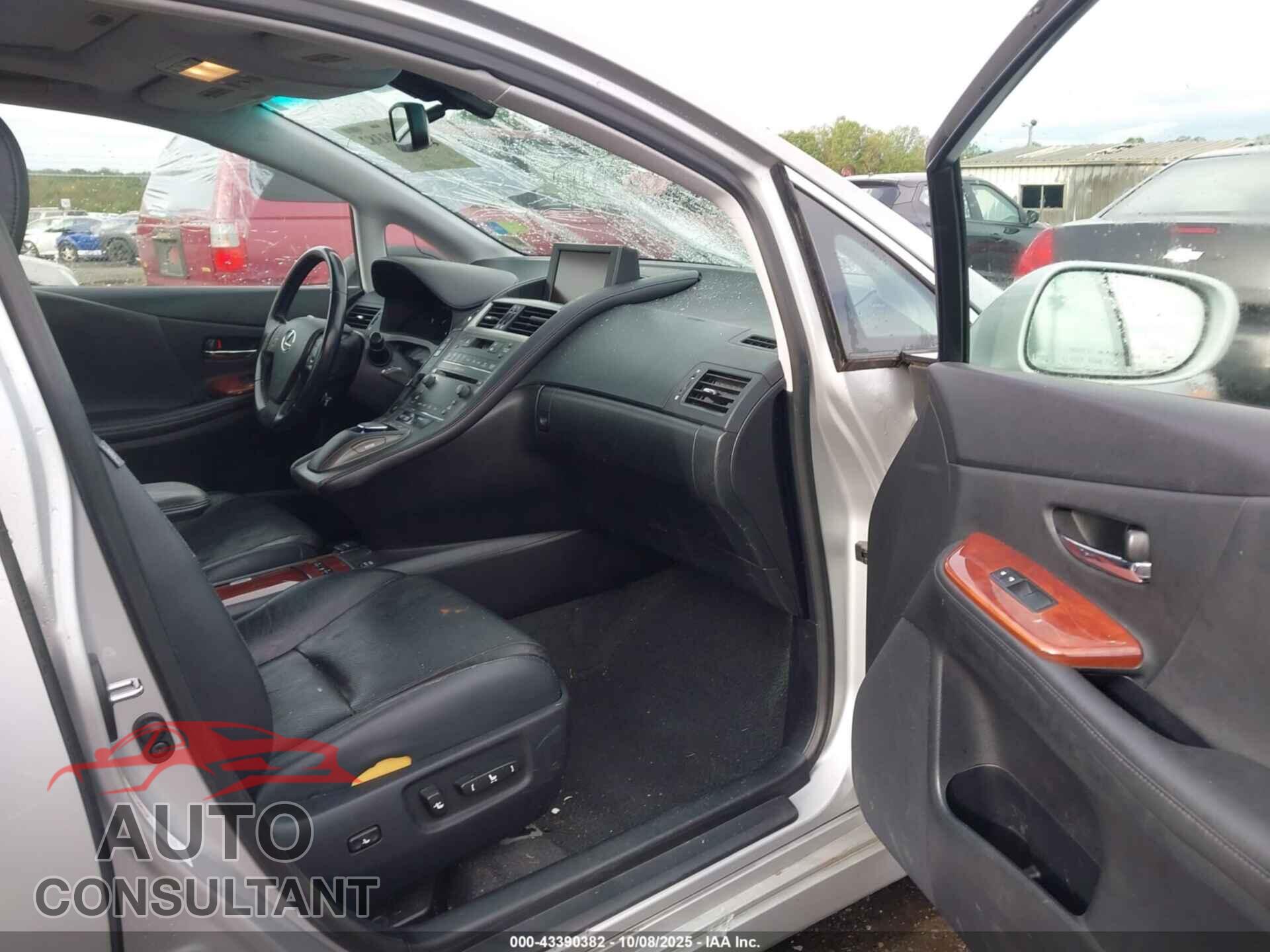 LEXUS HS 250H 2011 - JTHBB1BA6B2046078