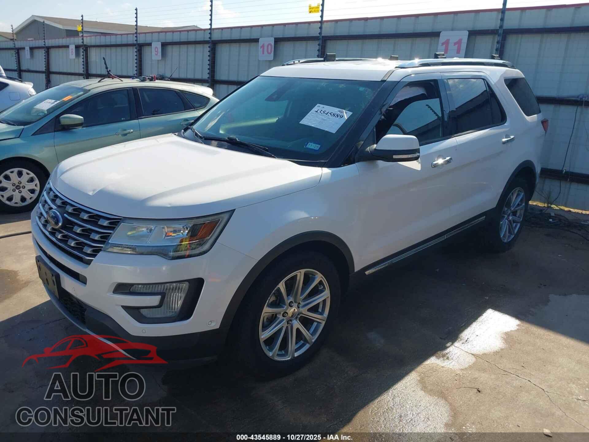 FORD EXPLORER 2017 - 1FM5K7F84HGD86619