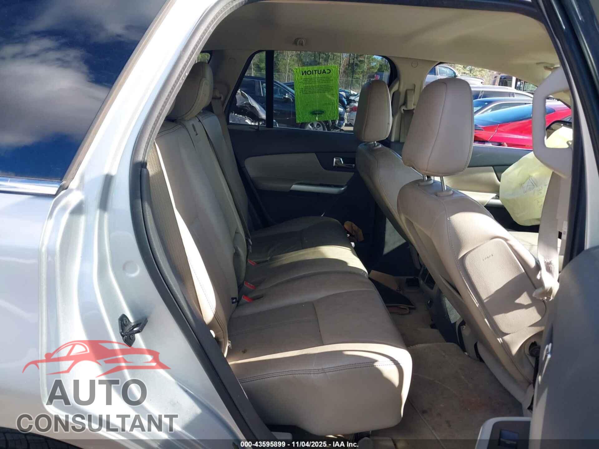 FORD EDGE 2011 - 2FMDK3KC3BBB68801