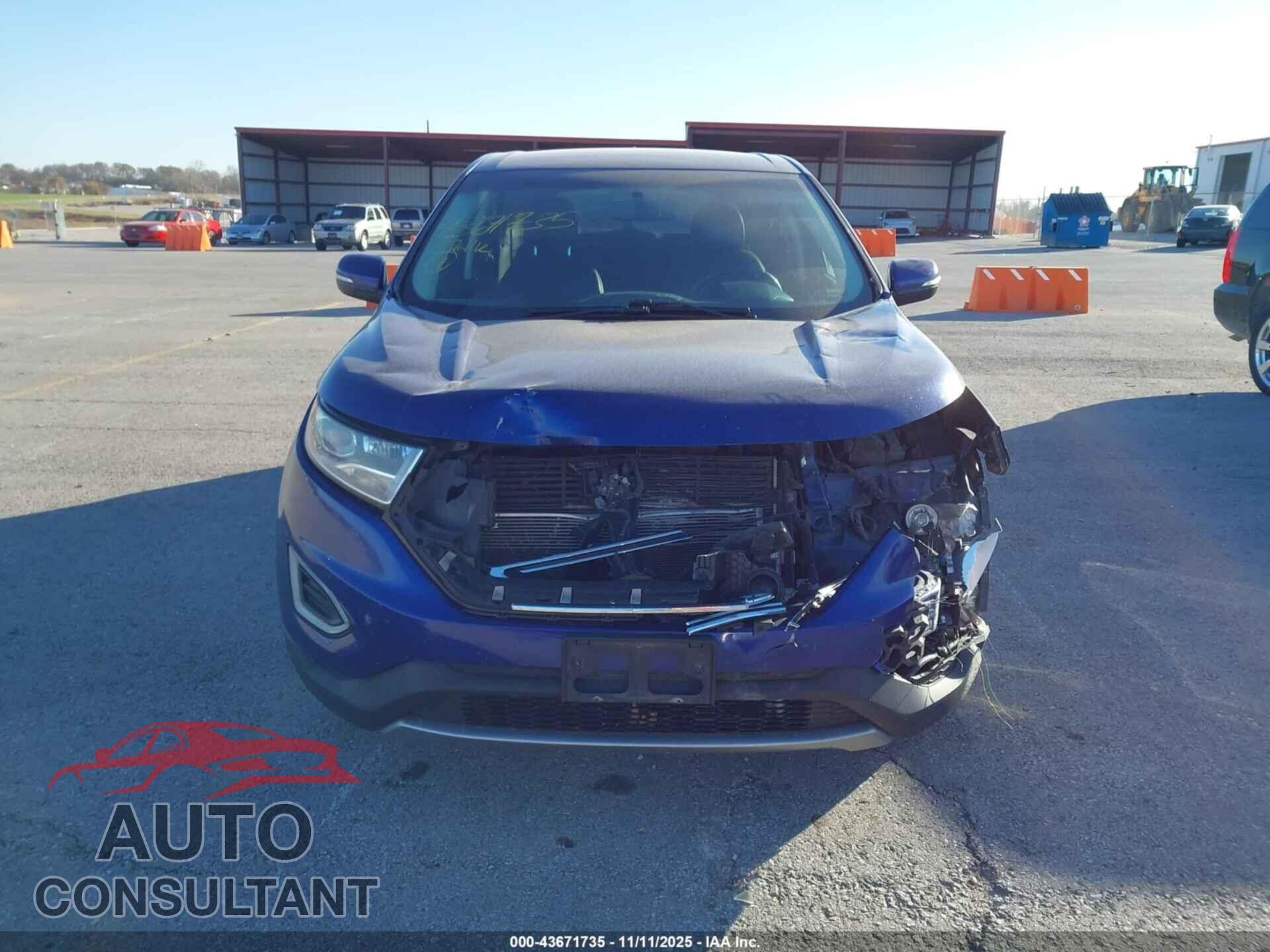 FORD EDGE 2015 - 2FMTK4J86FBB95897