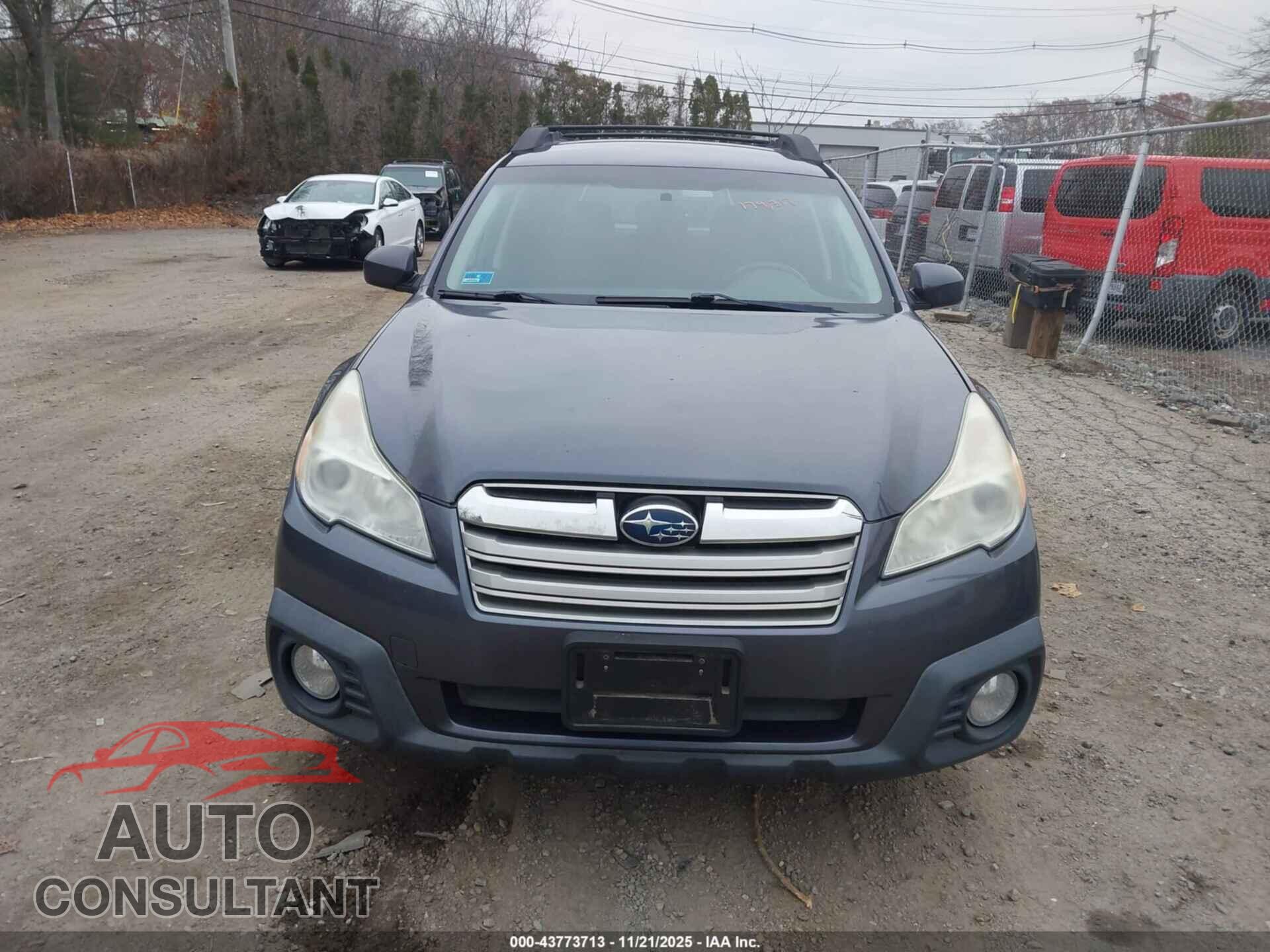 SUBARU OUTBACK 2014 - 4S4BRBCC7E3326864