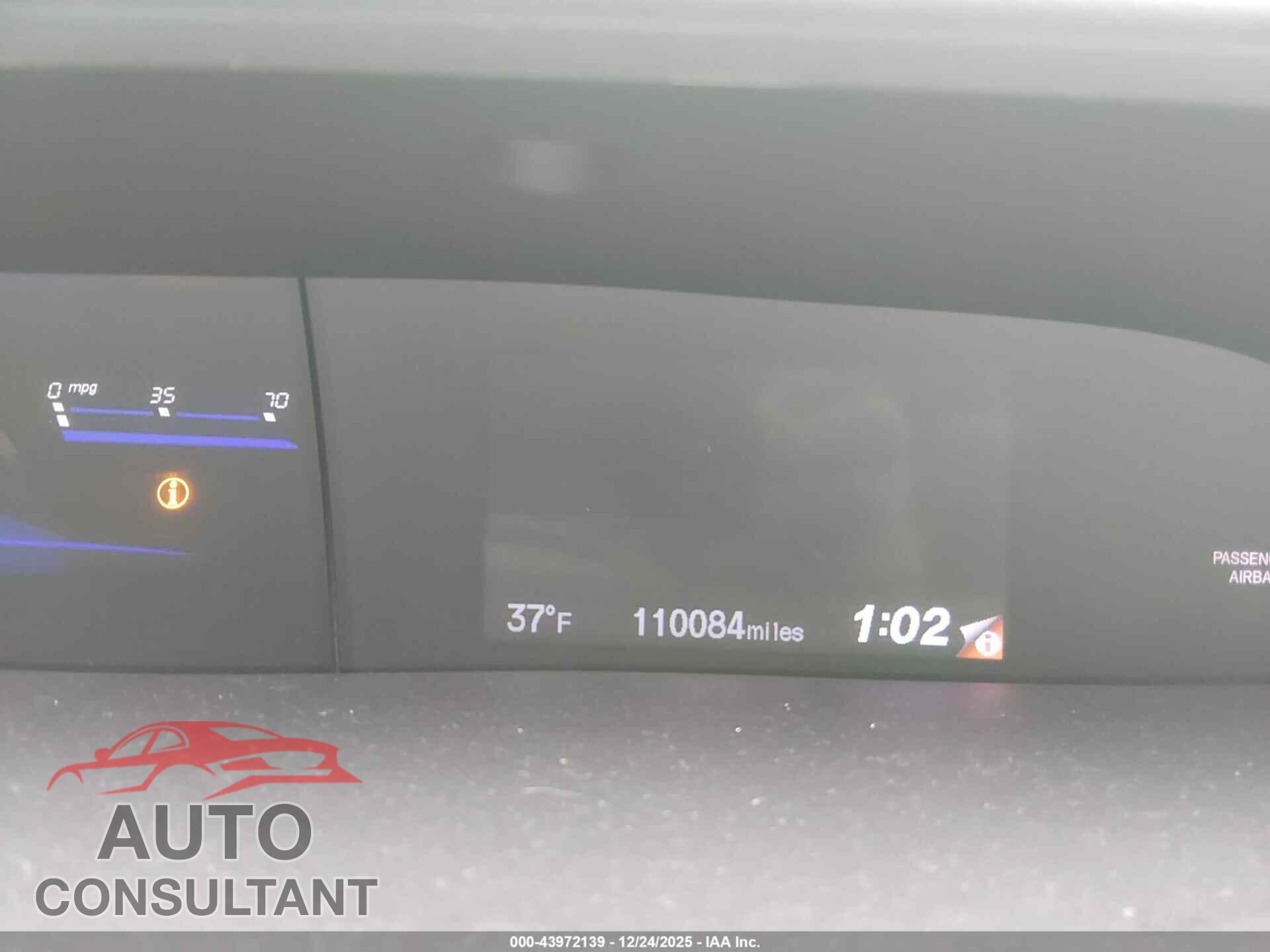 HONDA CIVIC 2013 - 2HGFB2F92DH511590