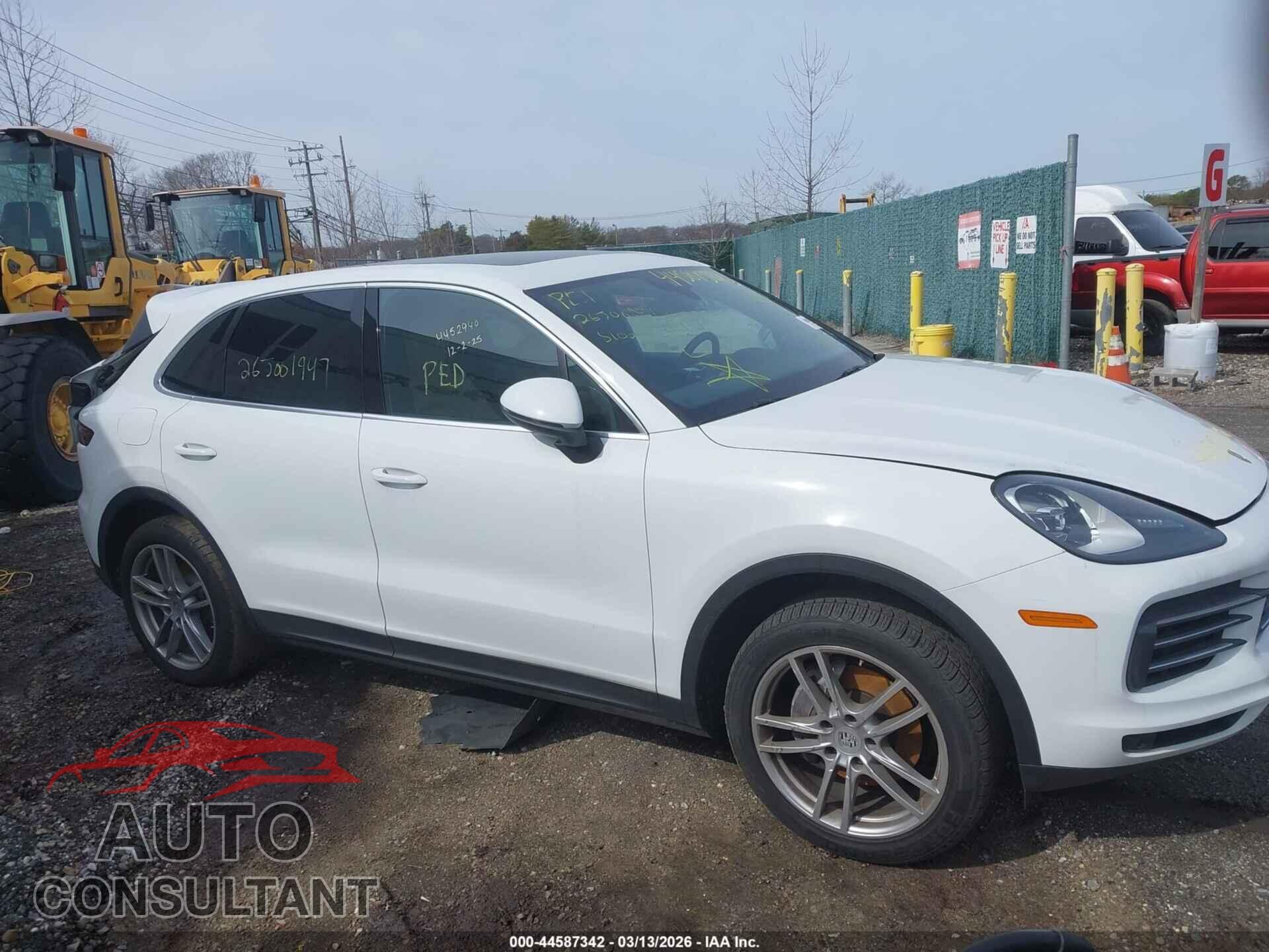 PORSCHE CAYENNE 2020 - WP1AA2AY6LDA01229