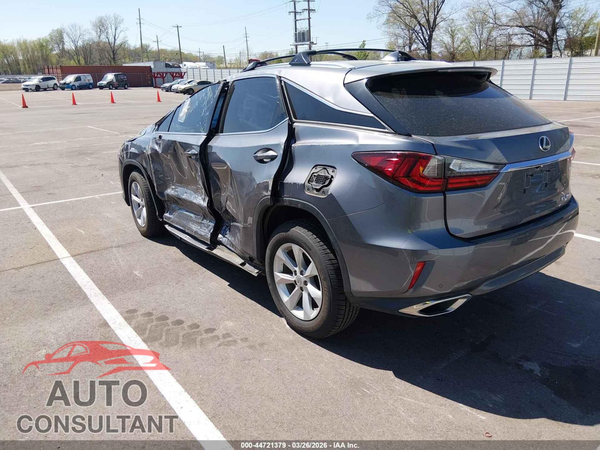 LEXUS RX 350 2016 - 2T2ZZMCA5GC028686