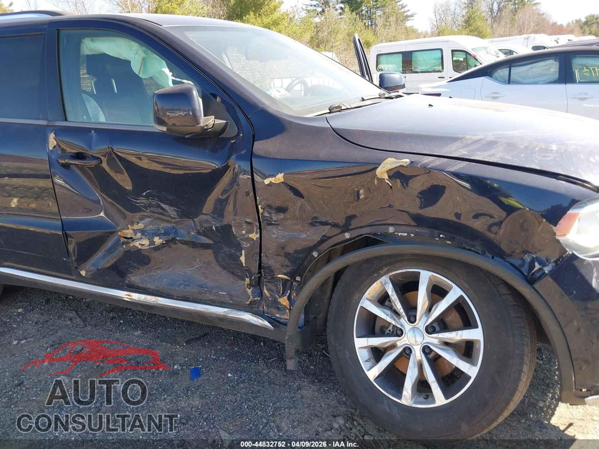 DODGE DURANGO 2016 - 1C4RDJDG0GC400531