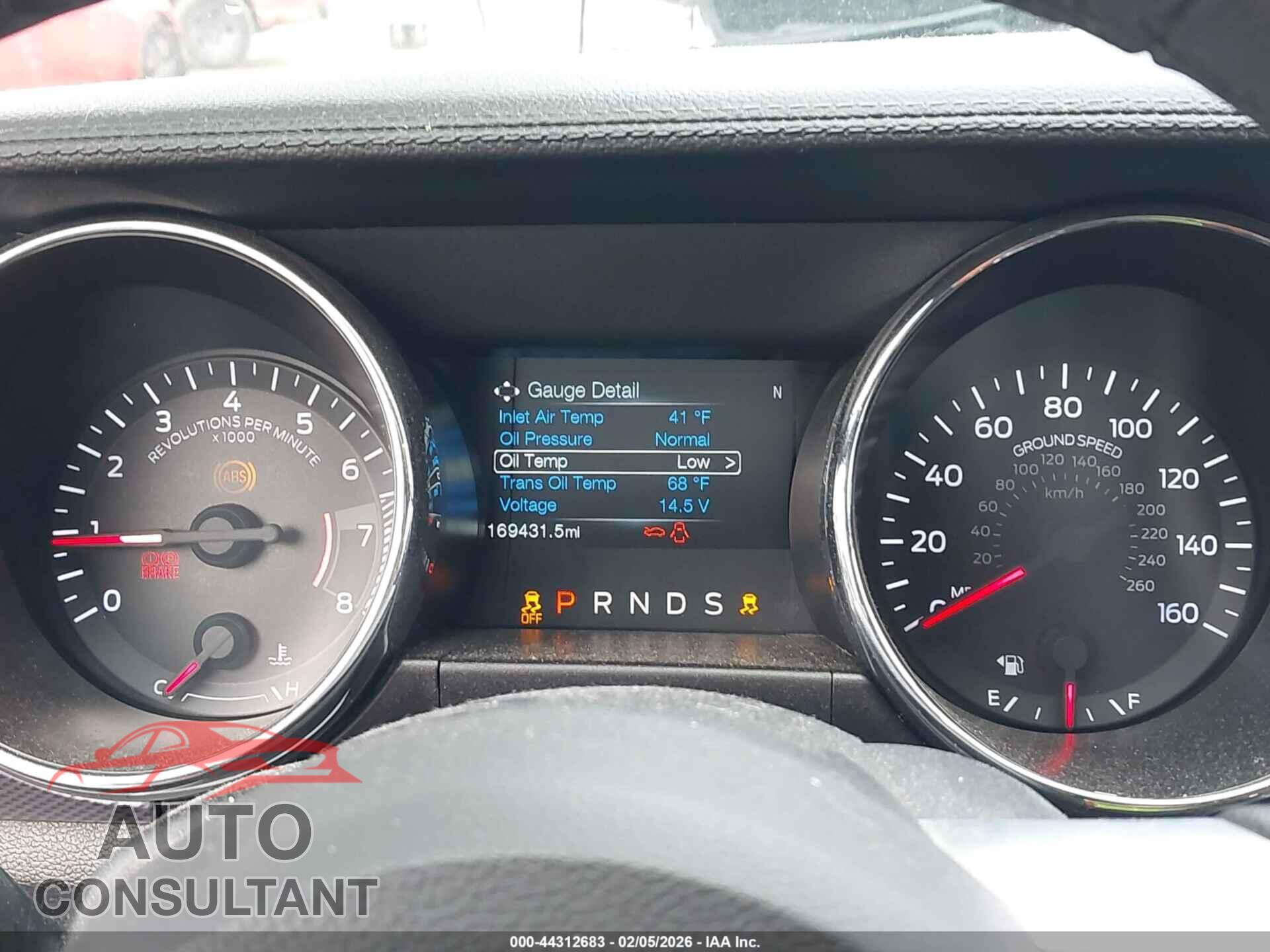 FORD MUSTANG 2016 - 1FA6P8TH5G5227984