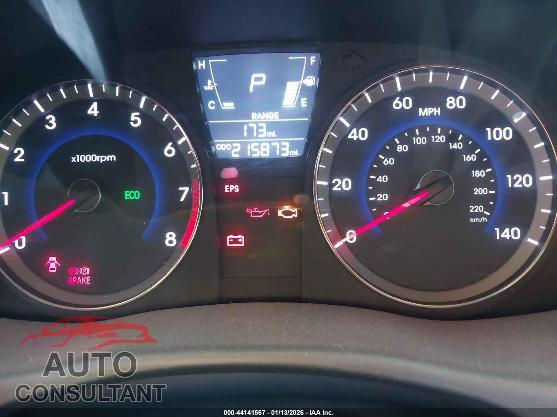 HYUNDAI ACCENT 2013 - KMHCT4AE8DU542625