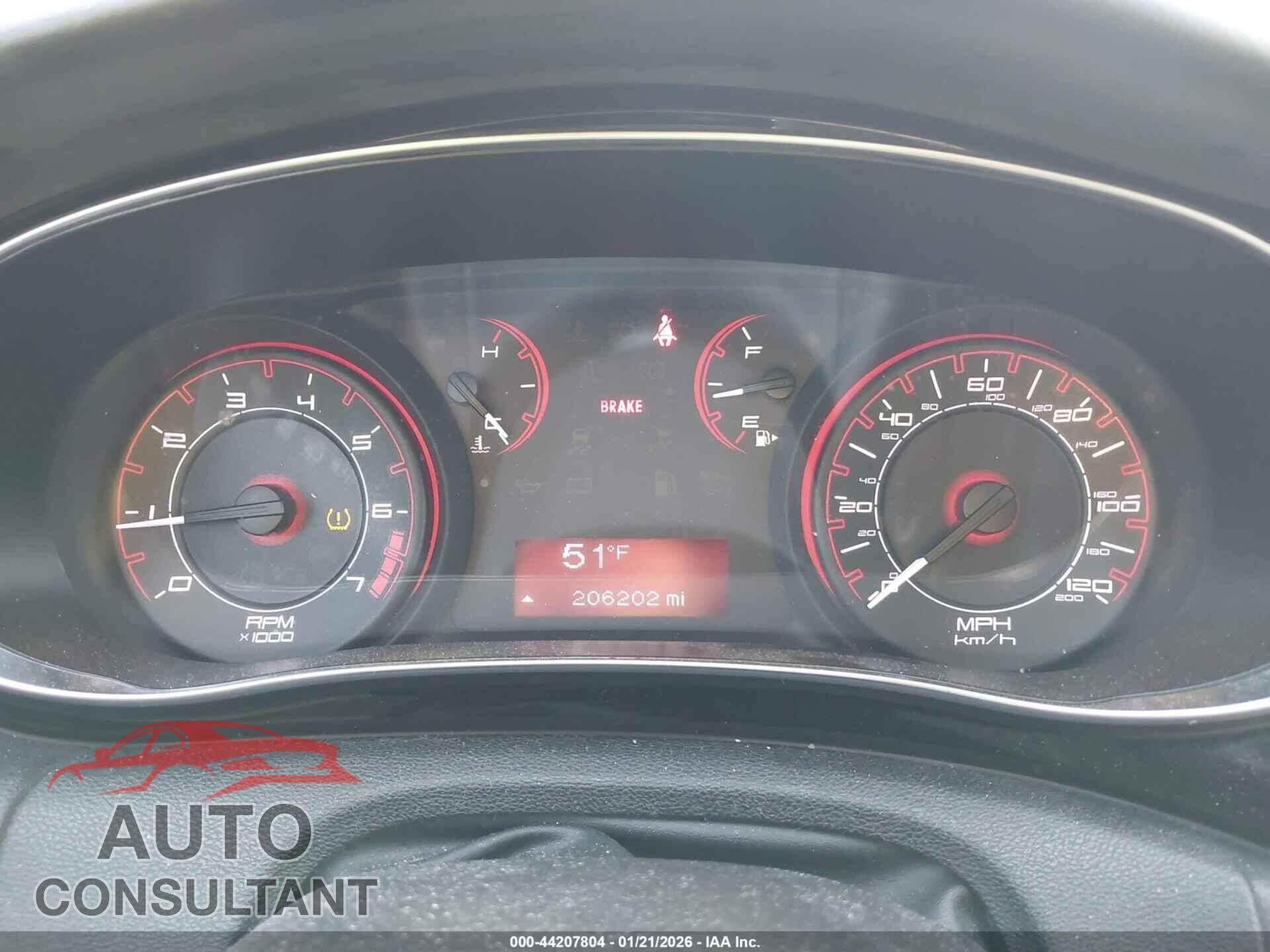 DODGE DART 2013 - 1C3CDFAA8DD192086