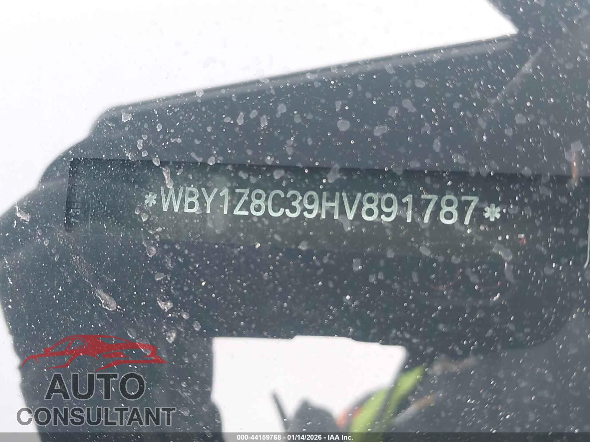BMW I3 2017 - WBY1Z8C39HV891787