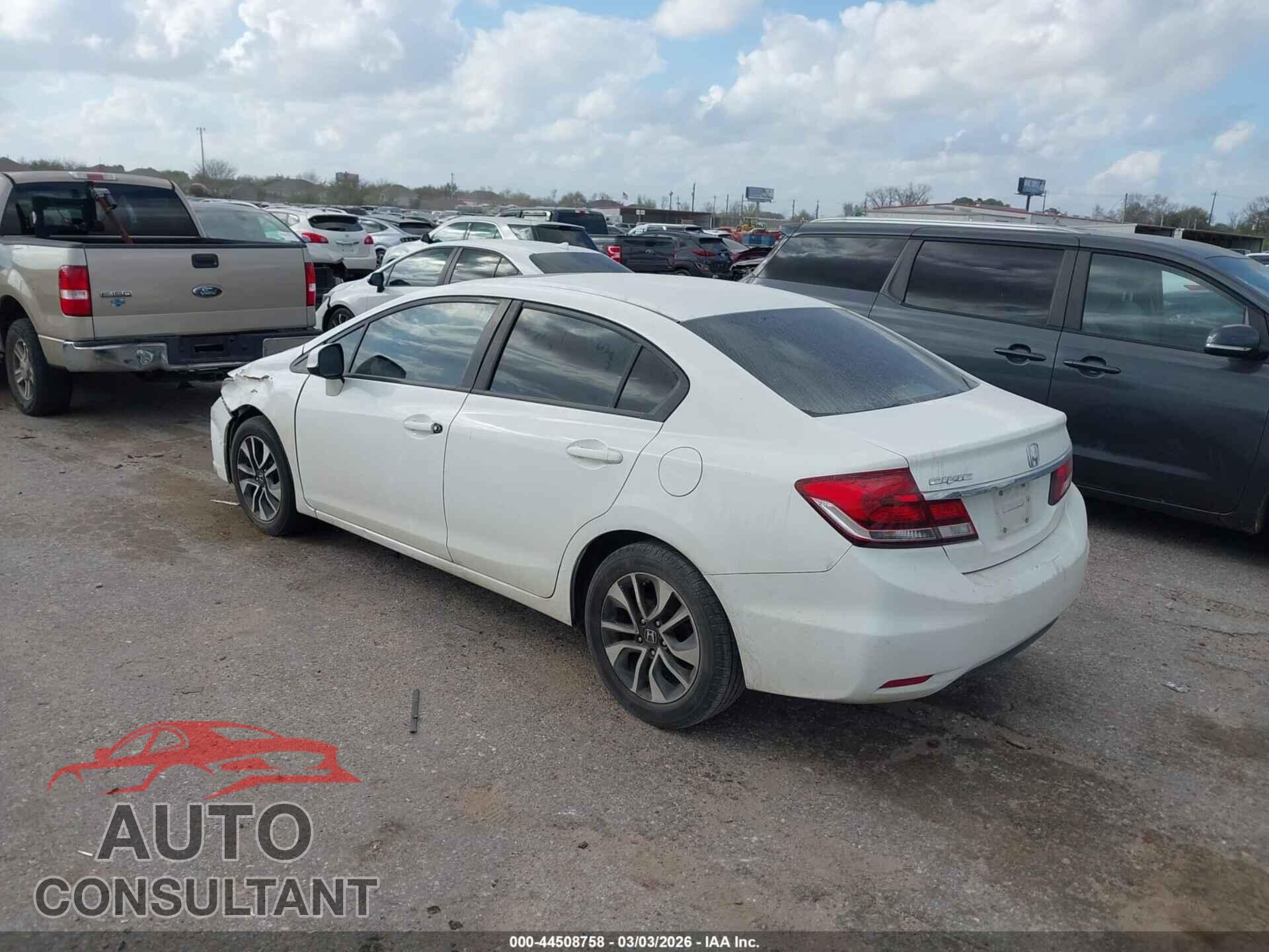 HONDA CIVIC 2013 - 19XFB2F80DE055400