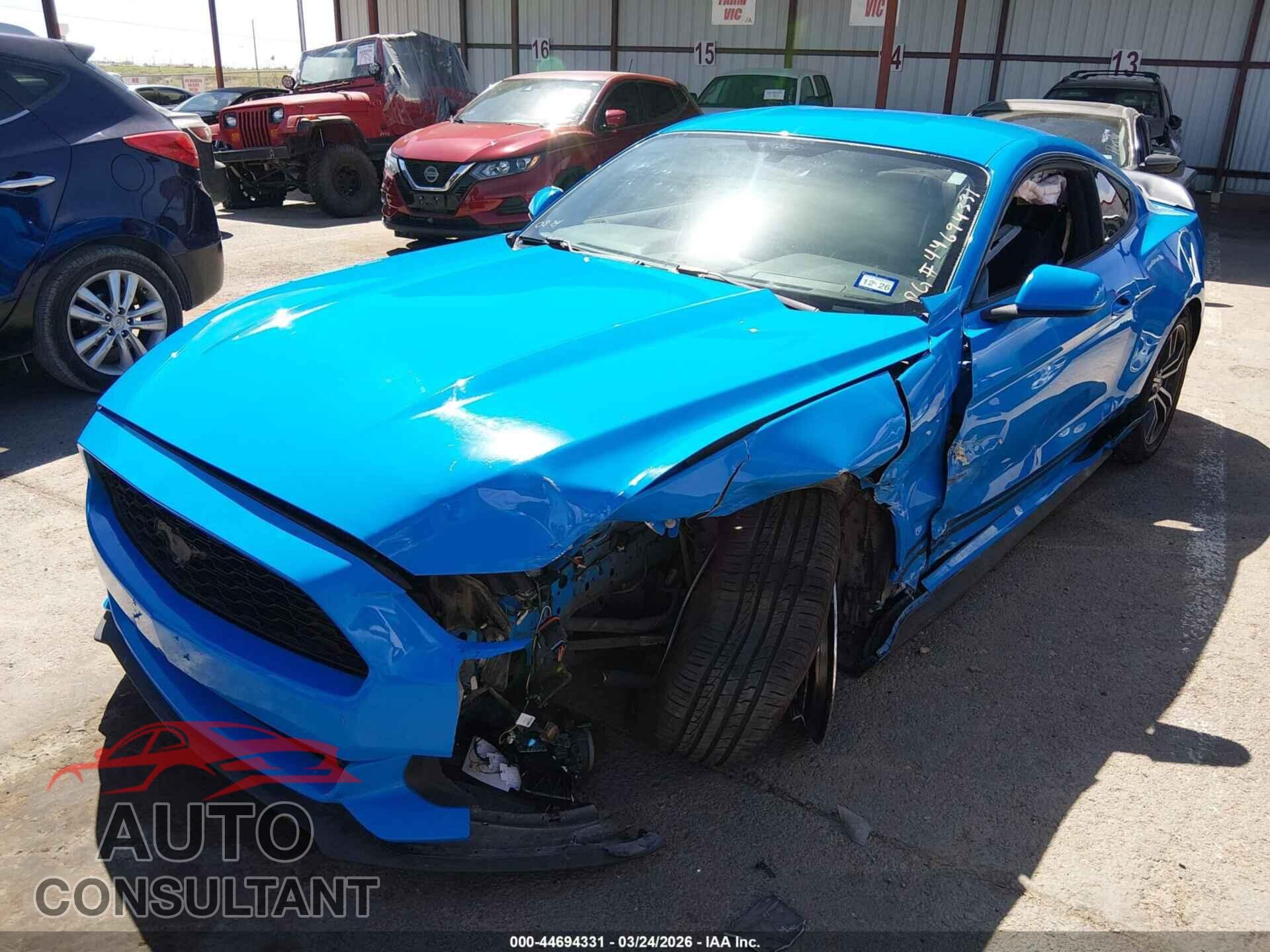FORD MUSTANG 2017 - 1FA6P8TH4H5259651