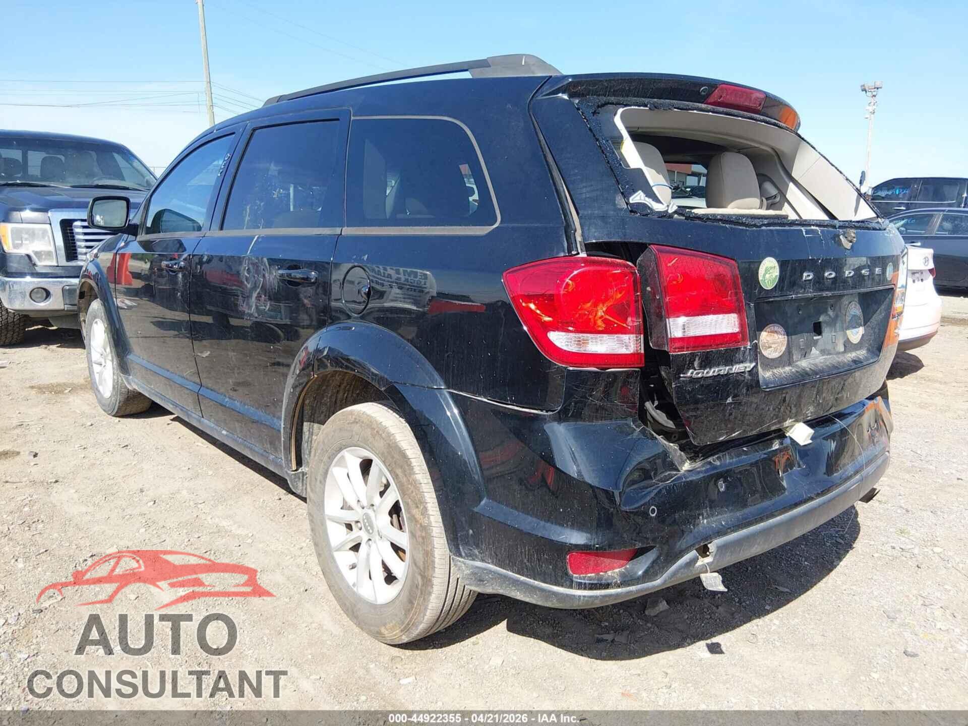DODGE JOURNEY 2016 - 3C4PDCBB5GT209895