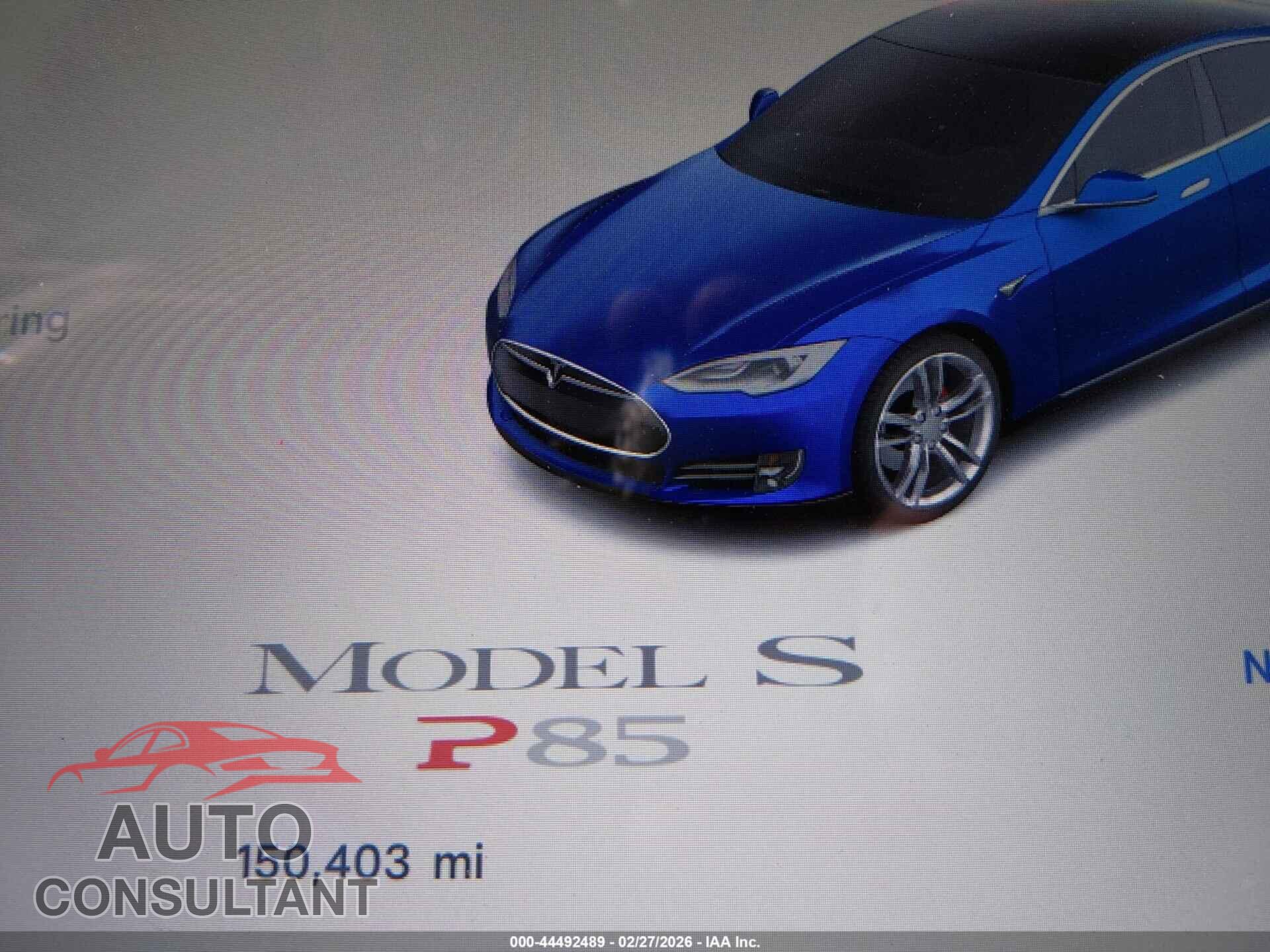 TESLA MODEL S 2013 - 5YJSA1CP2DFP04423
