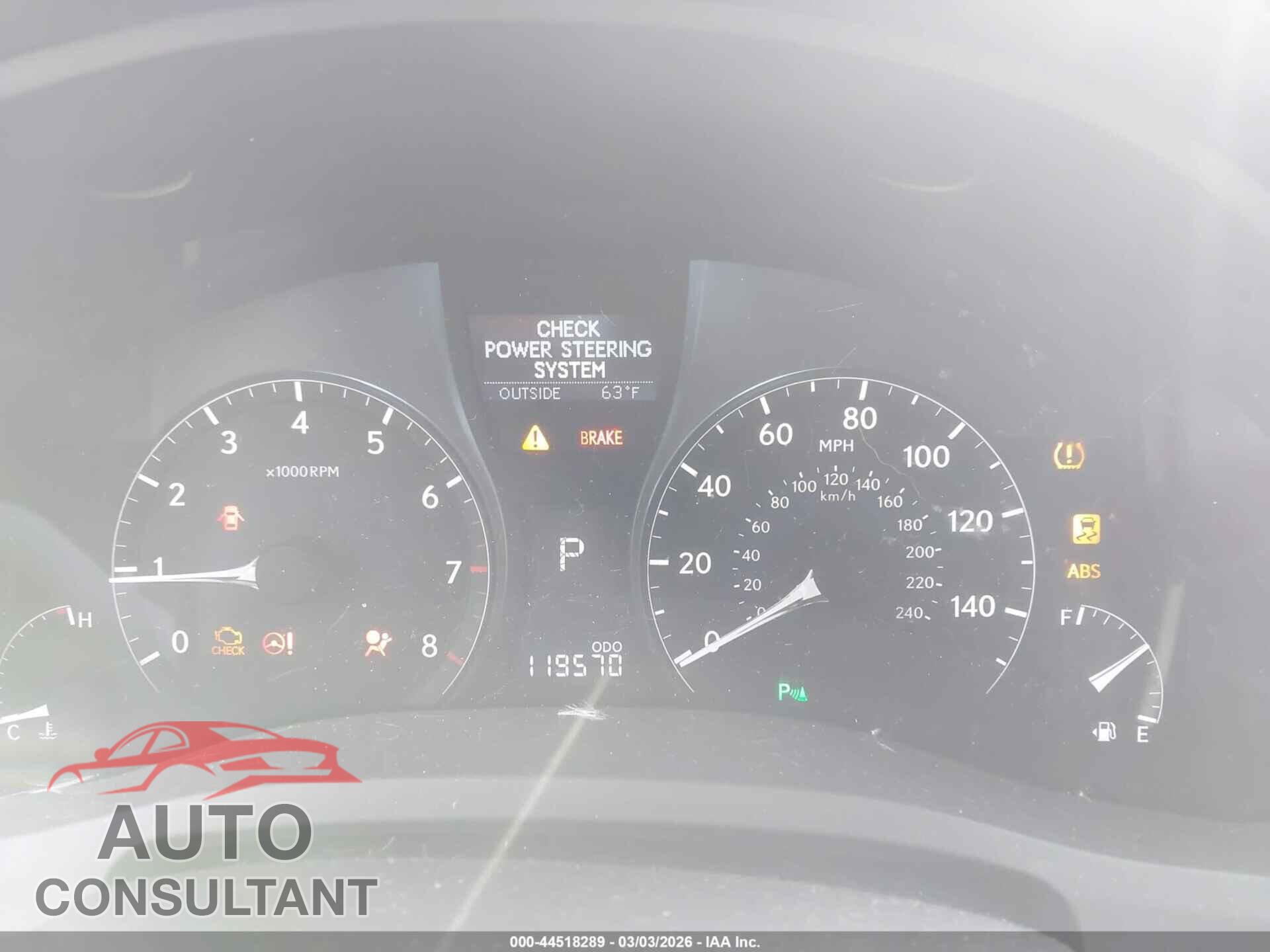 LEXUS RX 350 2012 - 2T2BK1BA3CC123960