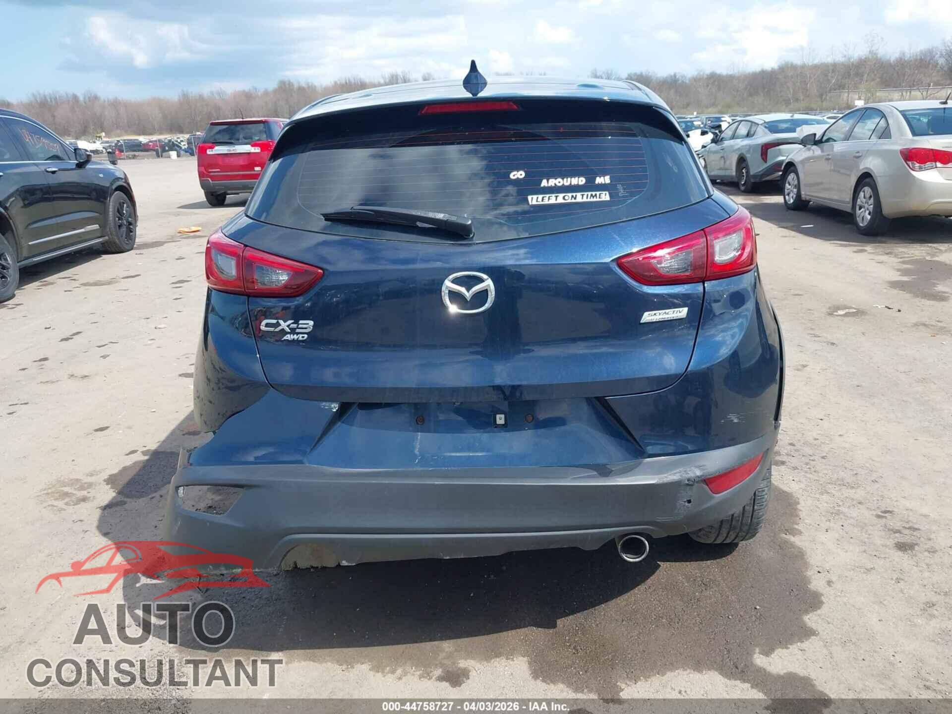 MAZDA CX-3 2017 - JM1DKFC71H0165655