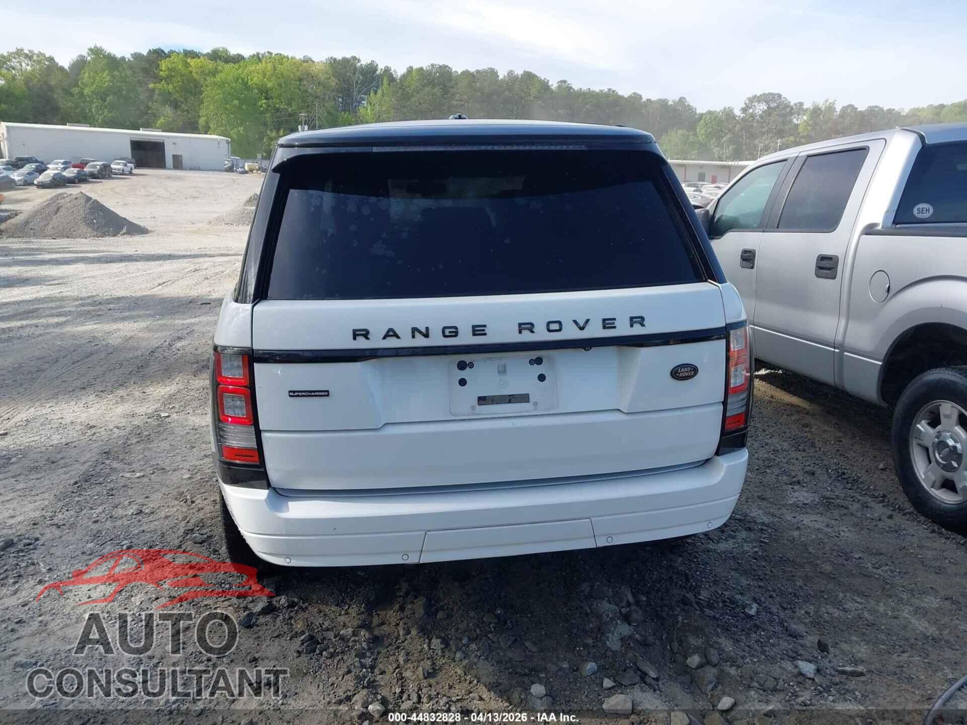 LAND ROVER RANGE ROVER 2013 - SALGS2EF8DA106772
