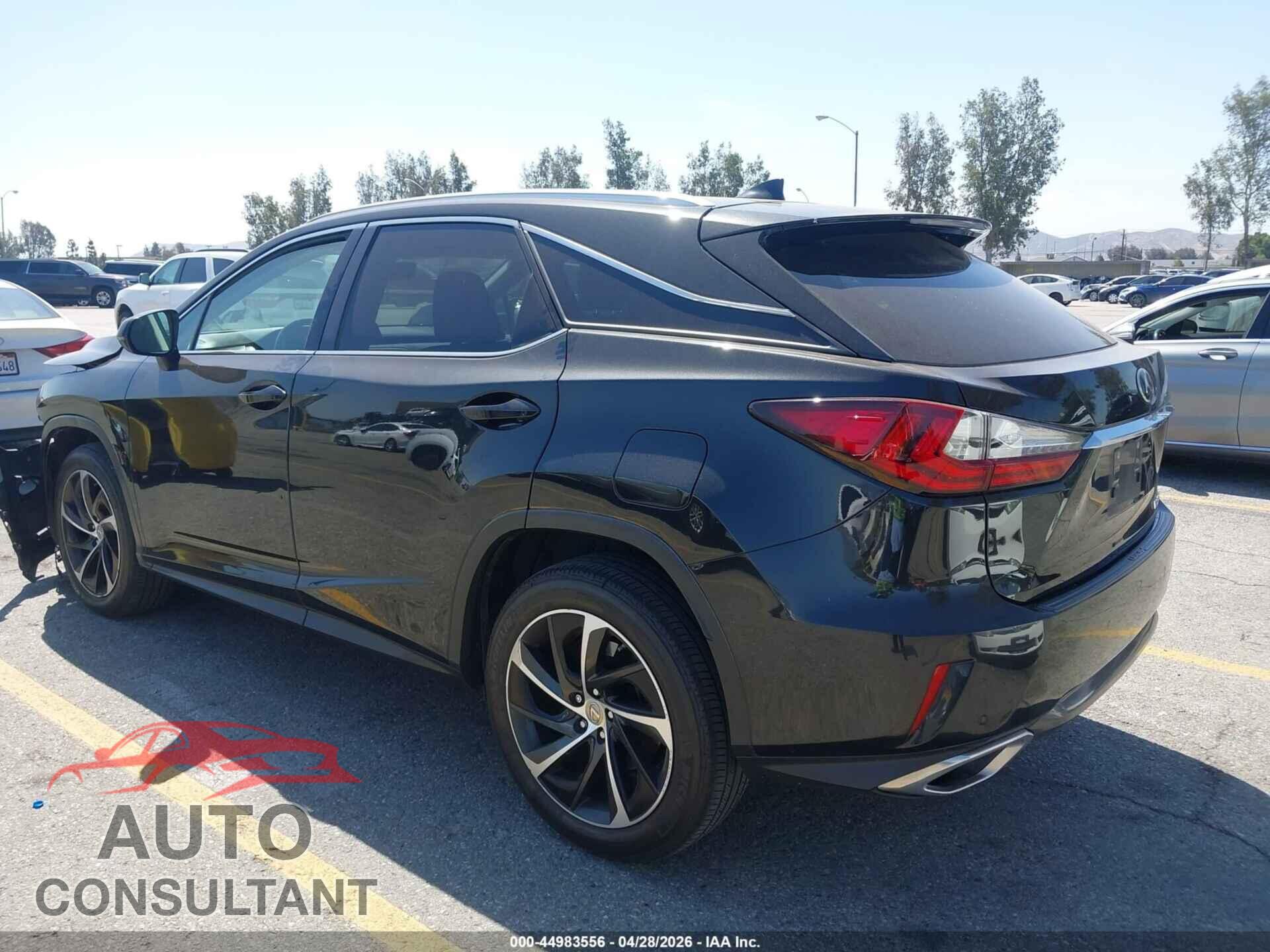 LEXUS RX 350 2017 - 2T2ZZMCA8HC072375
