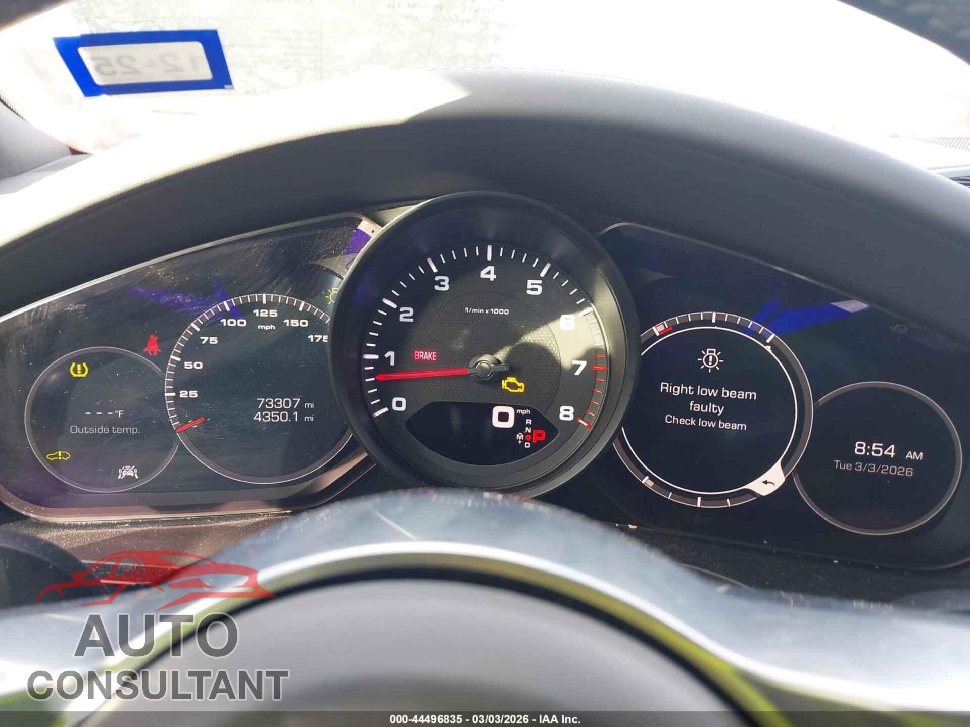 PORSCHE CAYENNE 2019 - WP1AA2AY3KDA15717