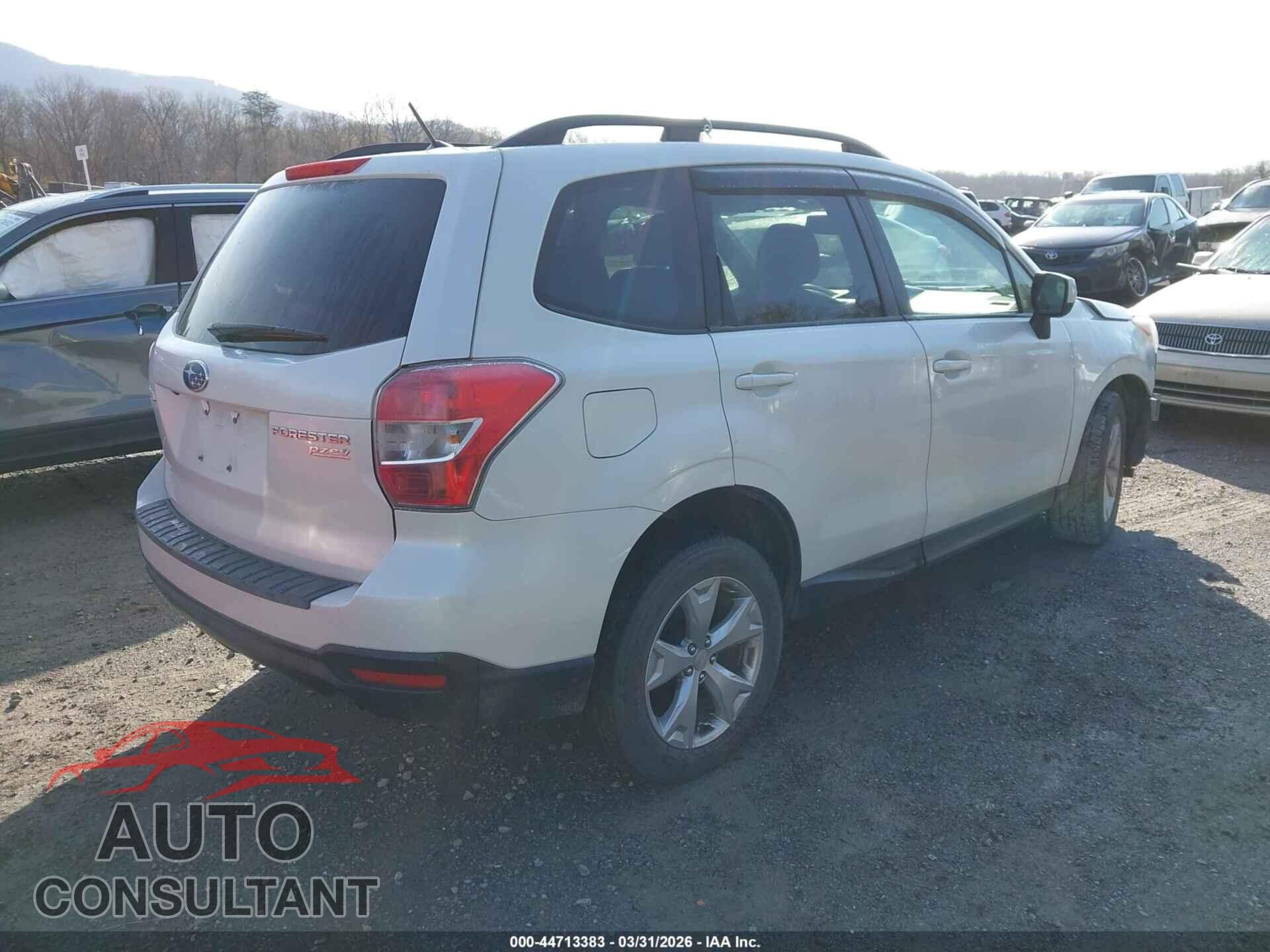 SUBARU FORESTER 2014 - JF2SJAEC4EH528357