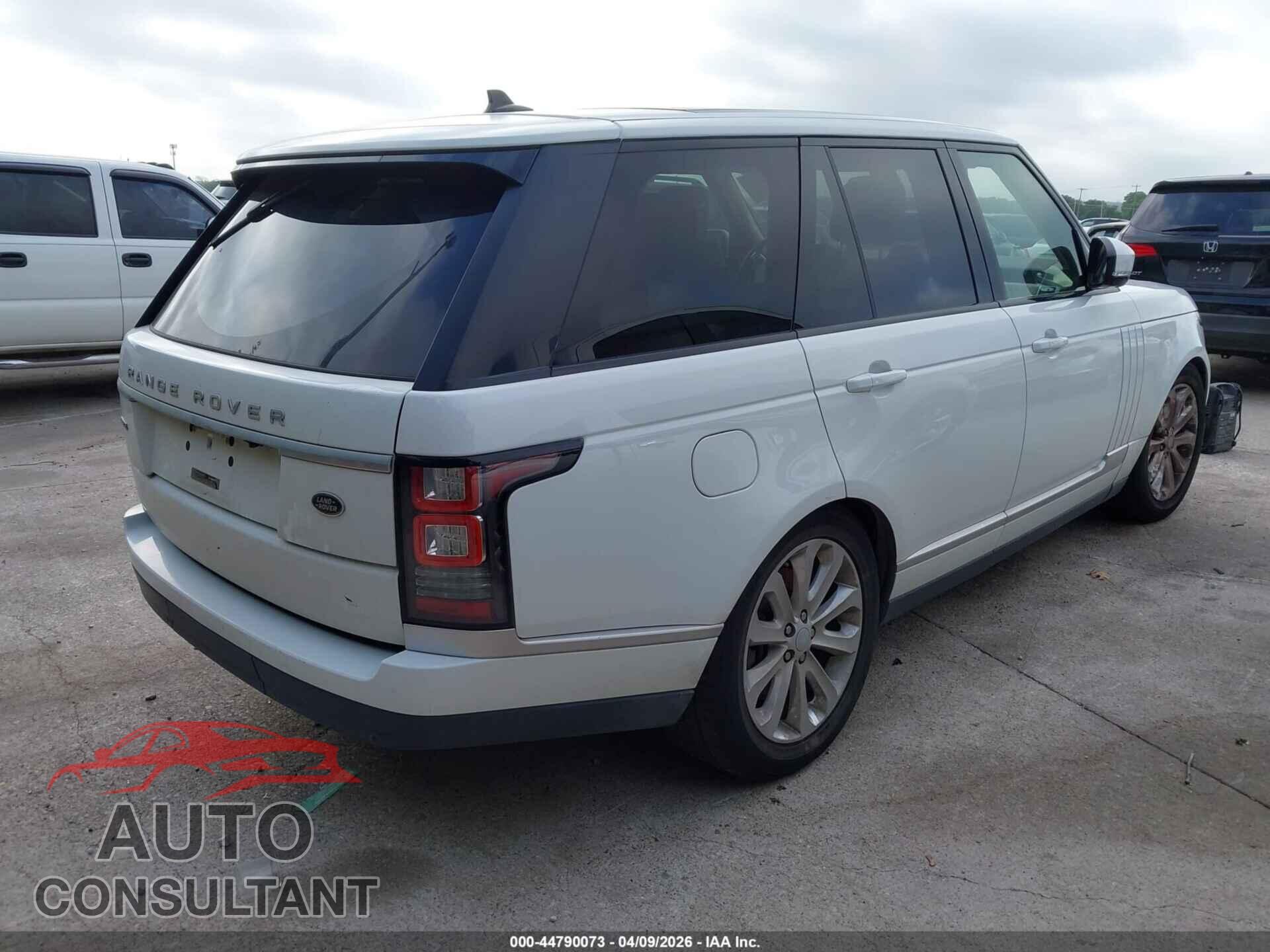 LAND ROVER RANGE ROVER 2016 - SALGS2KF9GA301675