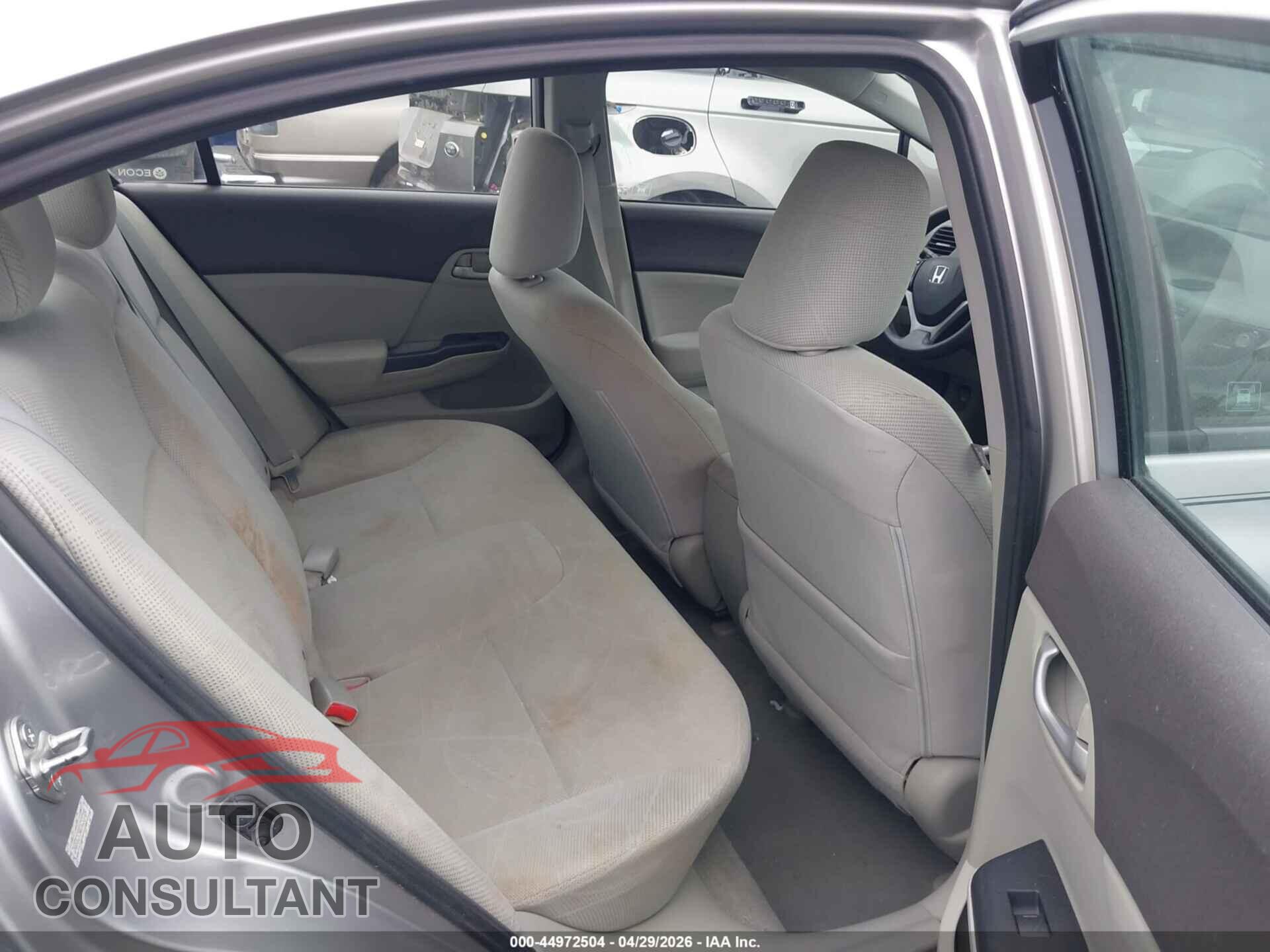 HONDA CIVIC 2012 - 2HGFB2F54CH333709