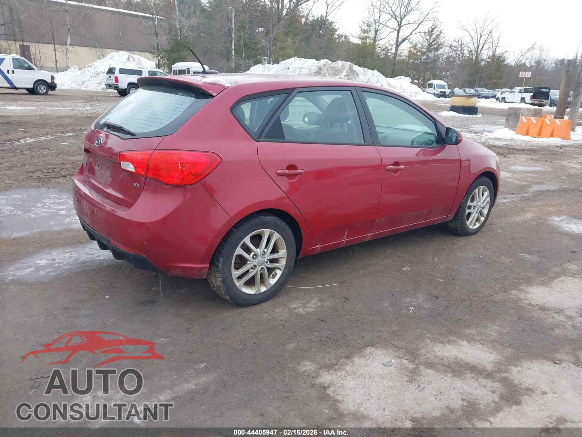 KIA FORTE 2012 - KNAFU5A23C5479840