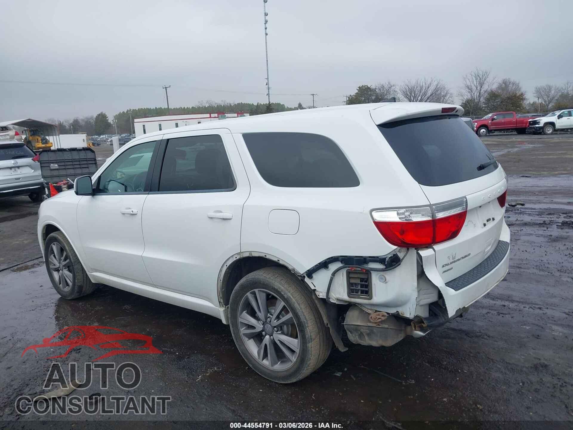 DODGE DURANGO 2013 - 1C4RDJAG8DC658165