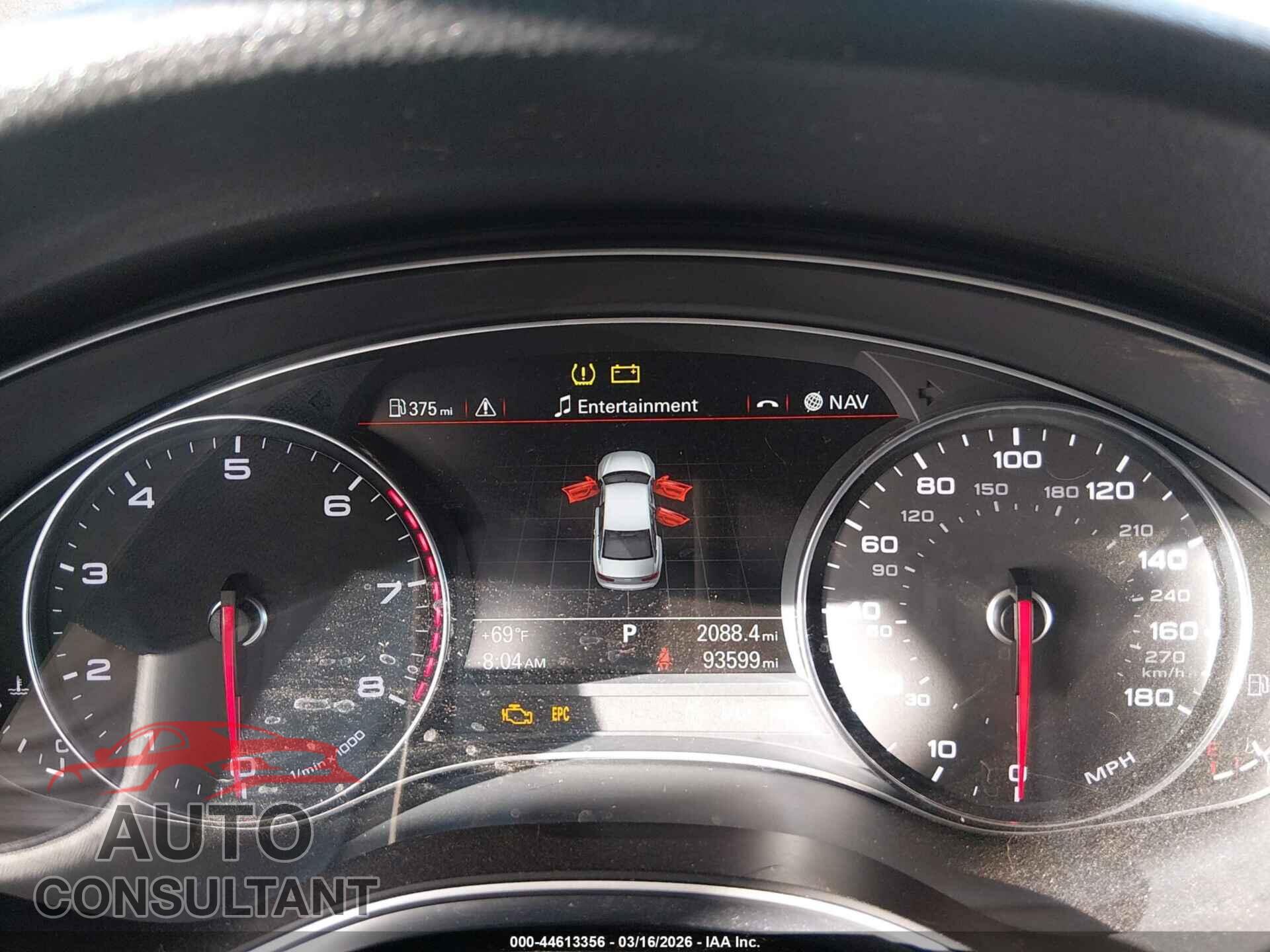 AUDI A6 2014 - WAUGFAFC7EN146021
