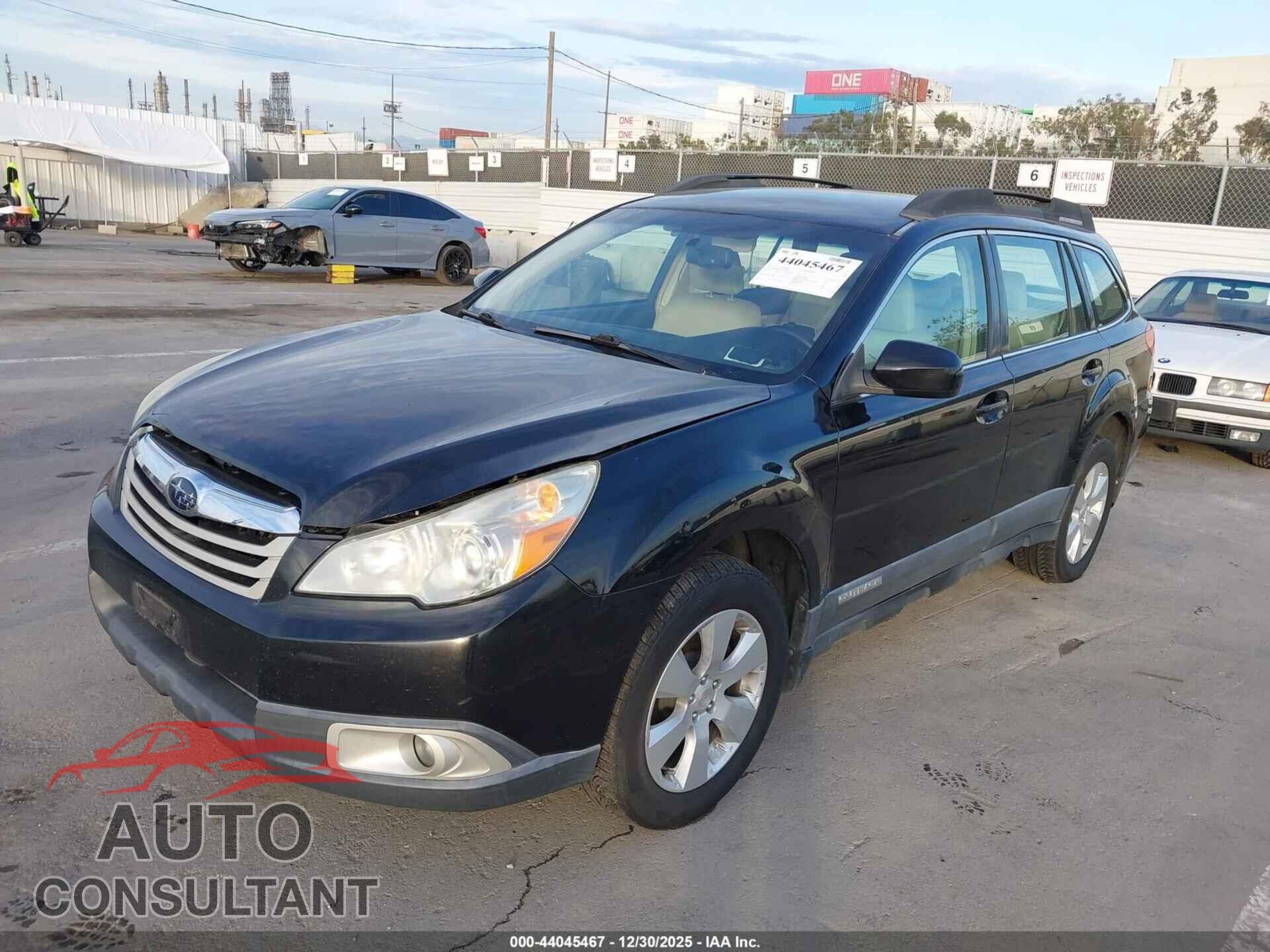 SUBARU OUTBACK 2012 - 4S4BRBAC6C3214587