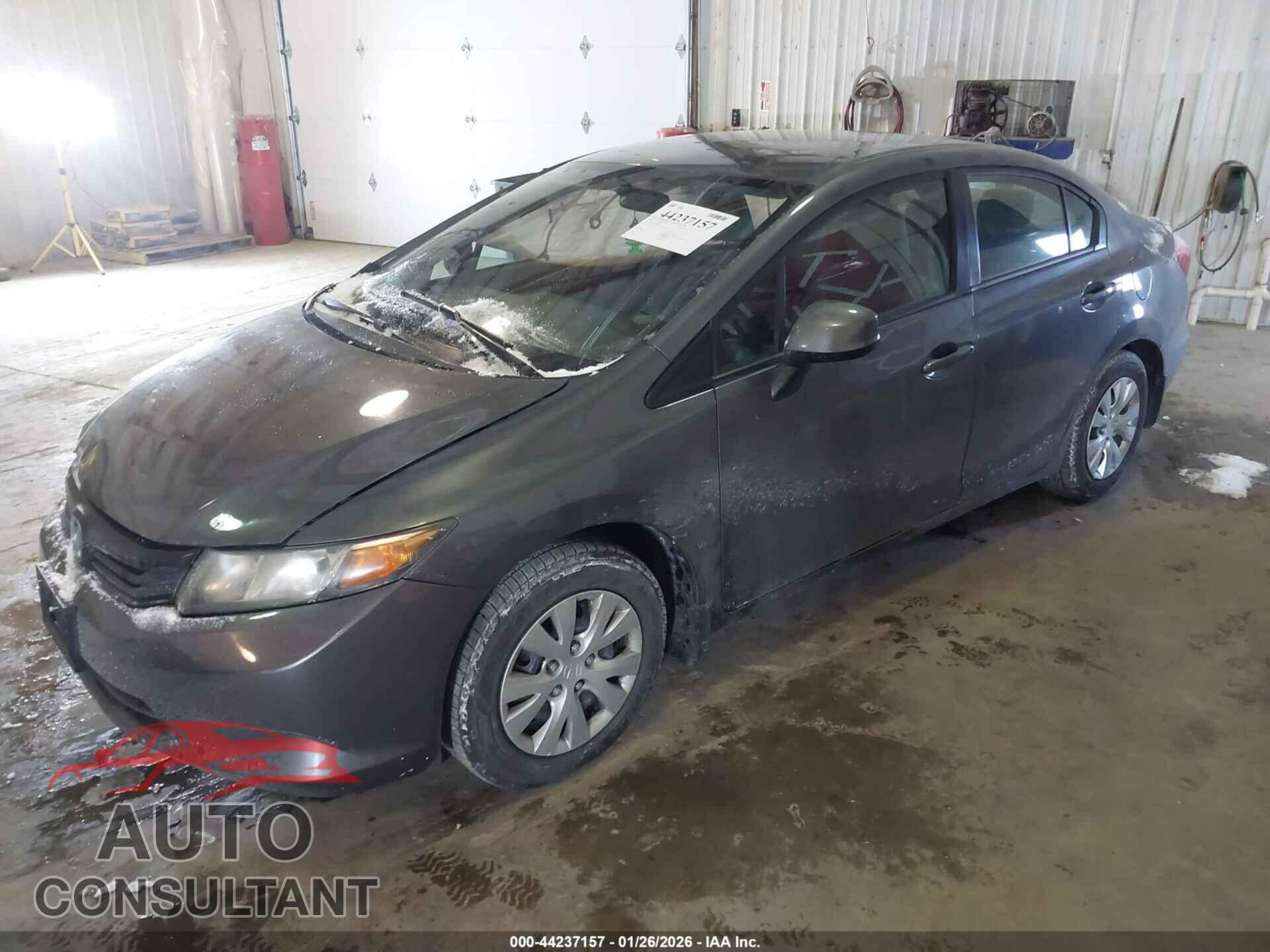 HONDA CIVIC 2012 - 19XFB2F50CE008615