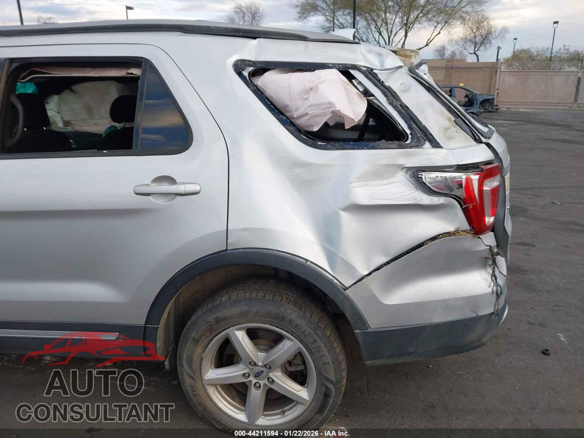 FORD EXPLORER 2017 - 1FM5K8D89HGA76605