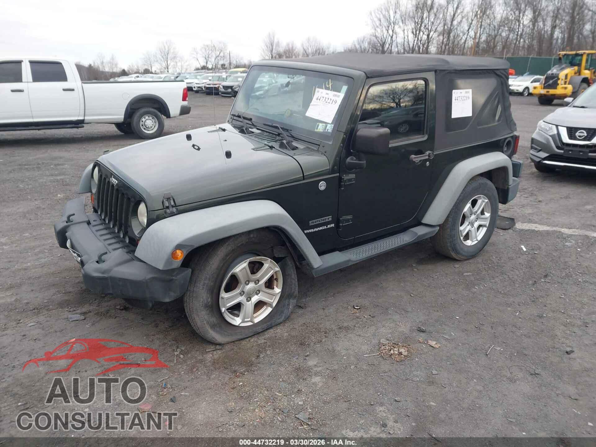 JEEP WRANGLER 2011 - 1J4GA2D13BL571536