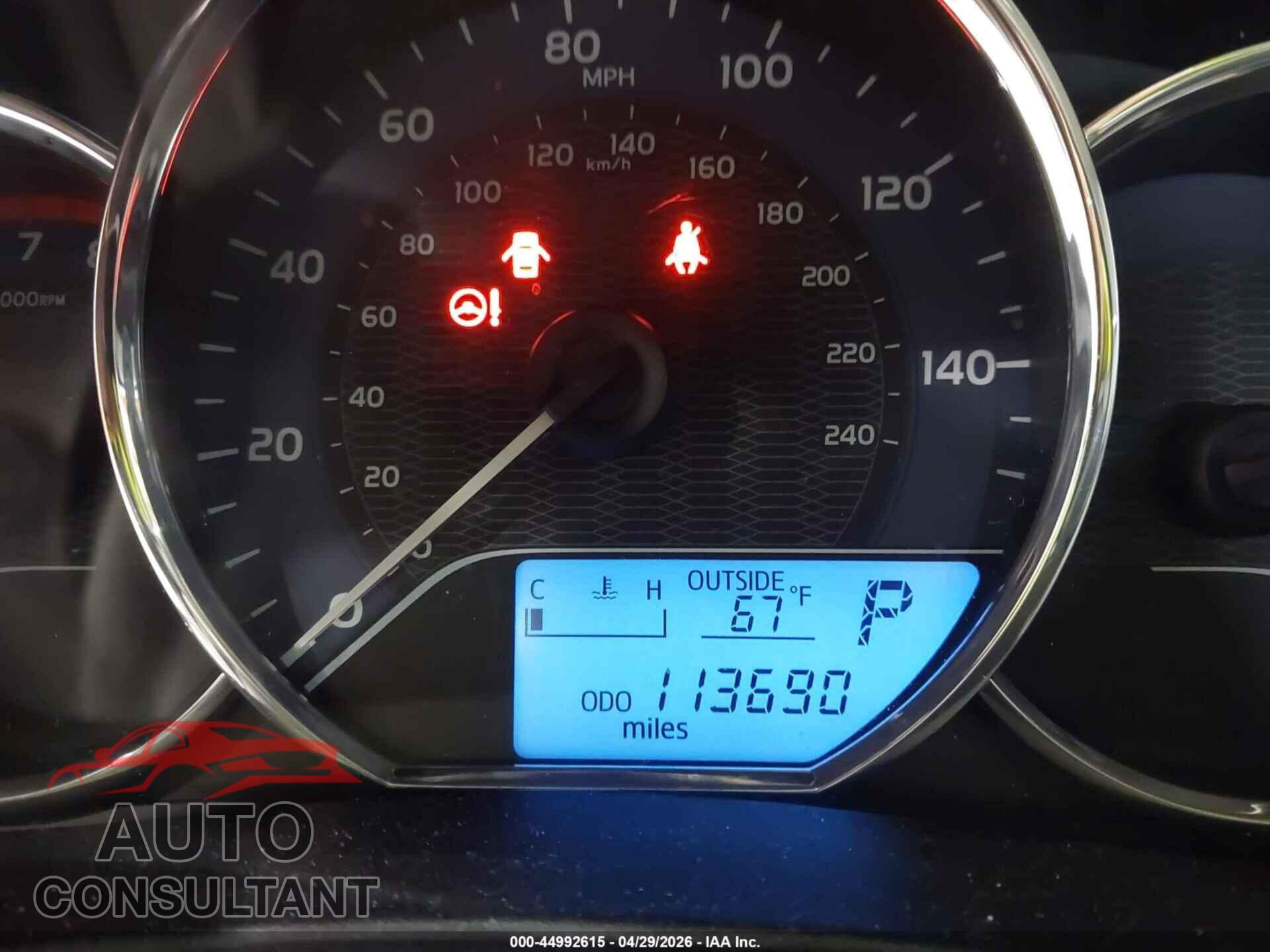 TOYOTA COROLLA 2014 - 5YFBPRHE7EP048357