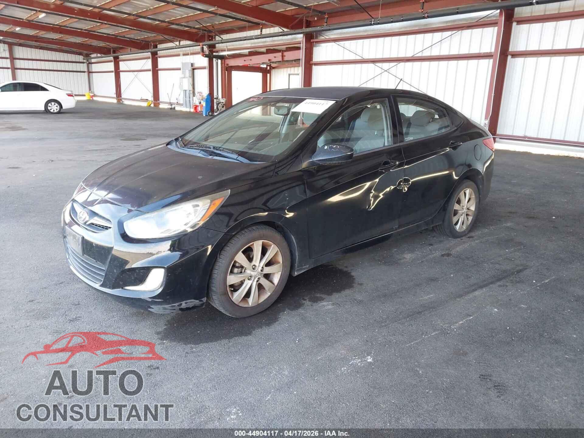 HYUNDAI ACCENT 2012 - KMHCU4AE3CU076260