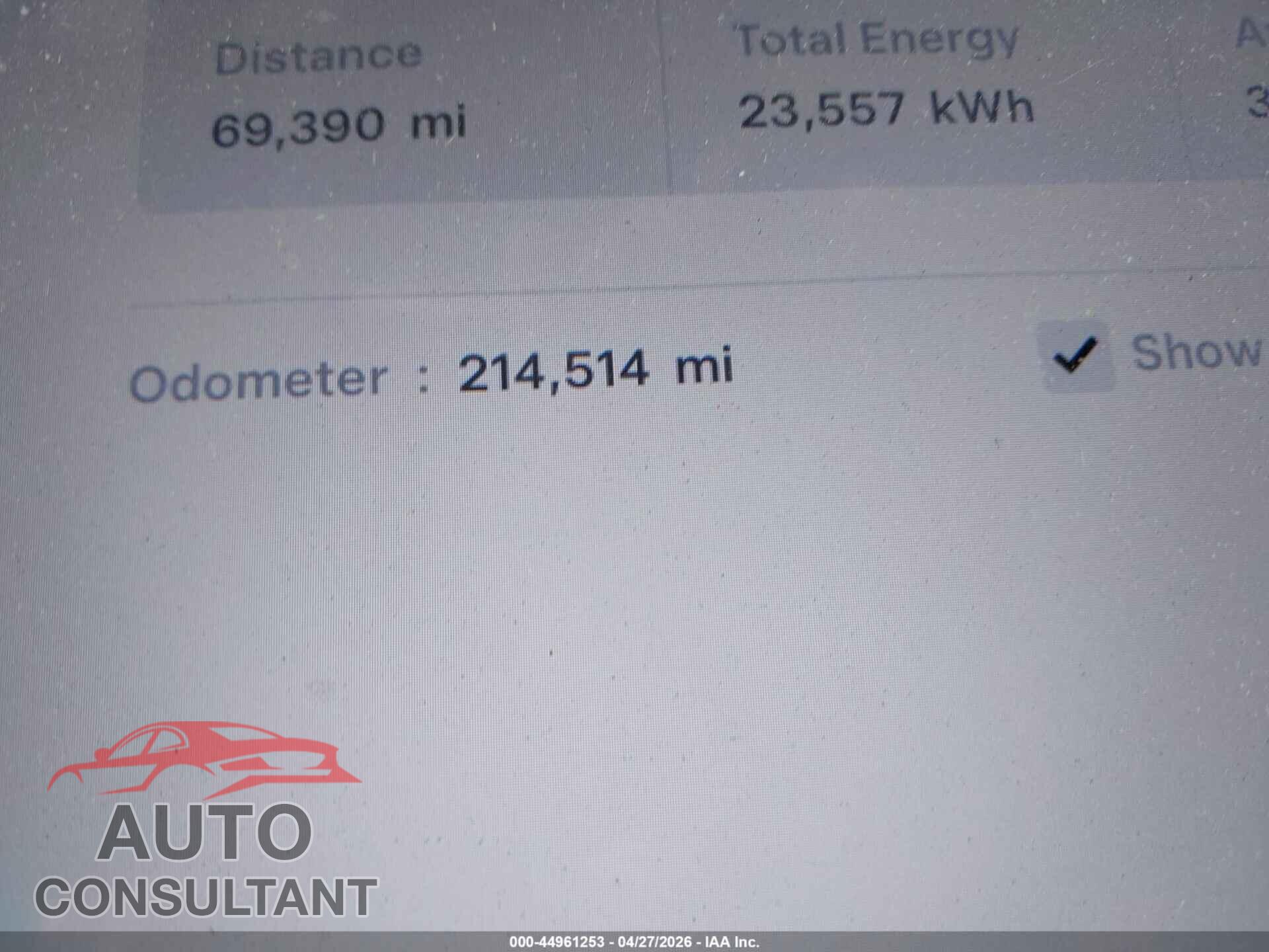 TESLA MODEL S 2014 - 5YJSA1H13EFP61736