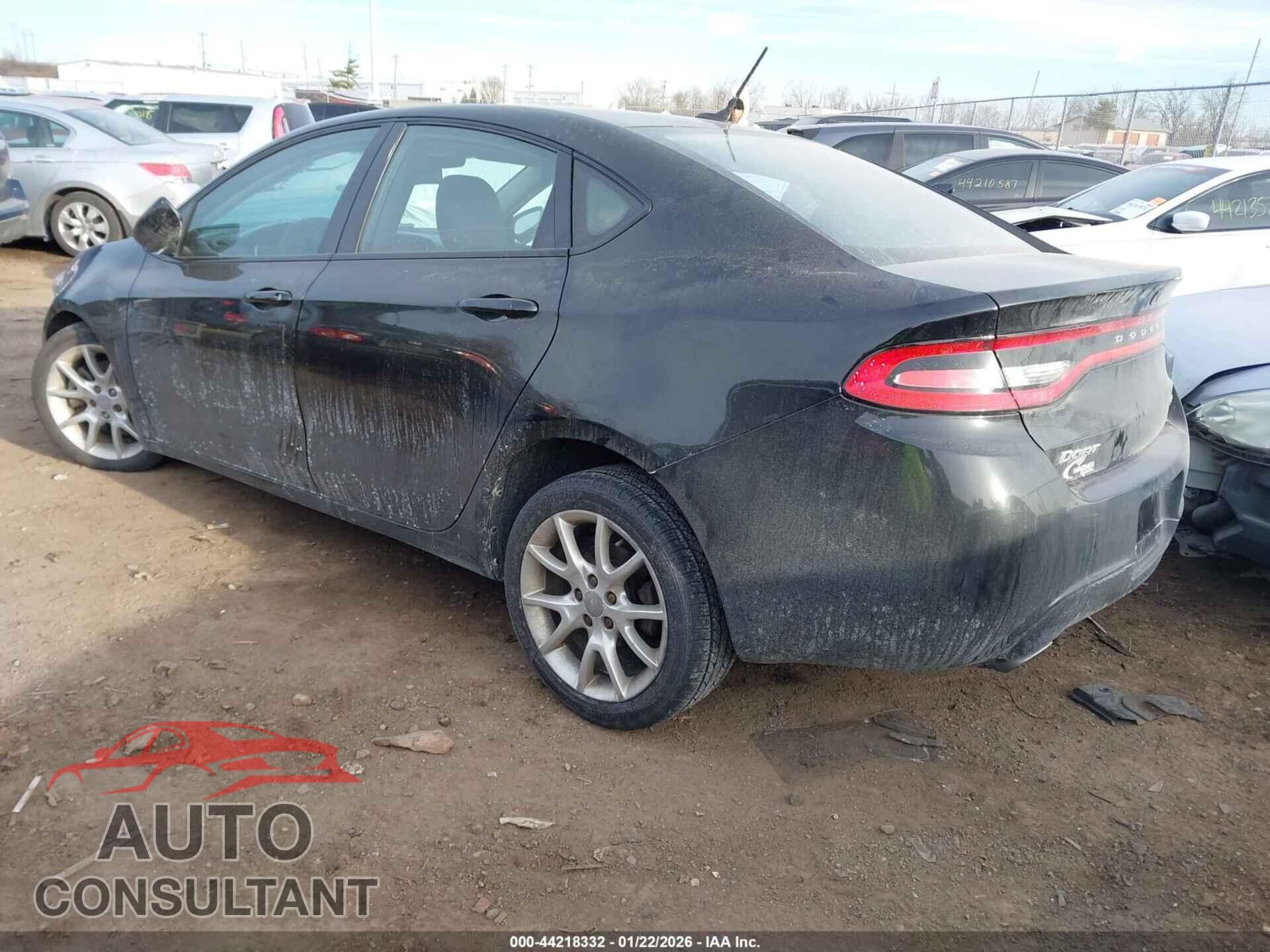 DODGE DART 2013 - 1C3CDFBA8DD343961