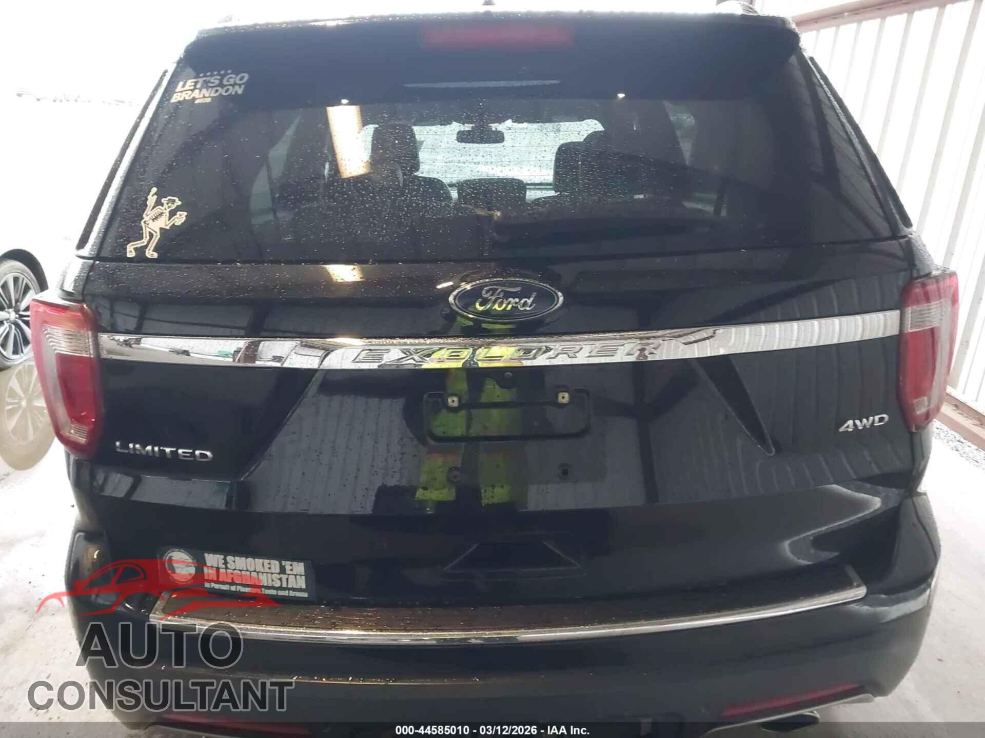 FORD EXPLORER 2018 - 1FM5K8F87JGB15873
