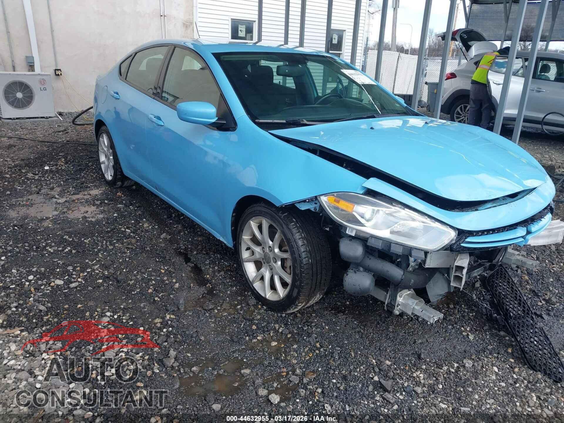 DODGE DART 2013 - 1C3CDFBA3DD224960